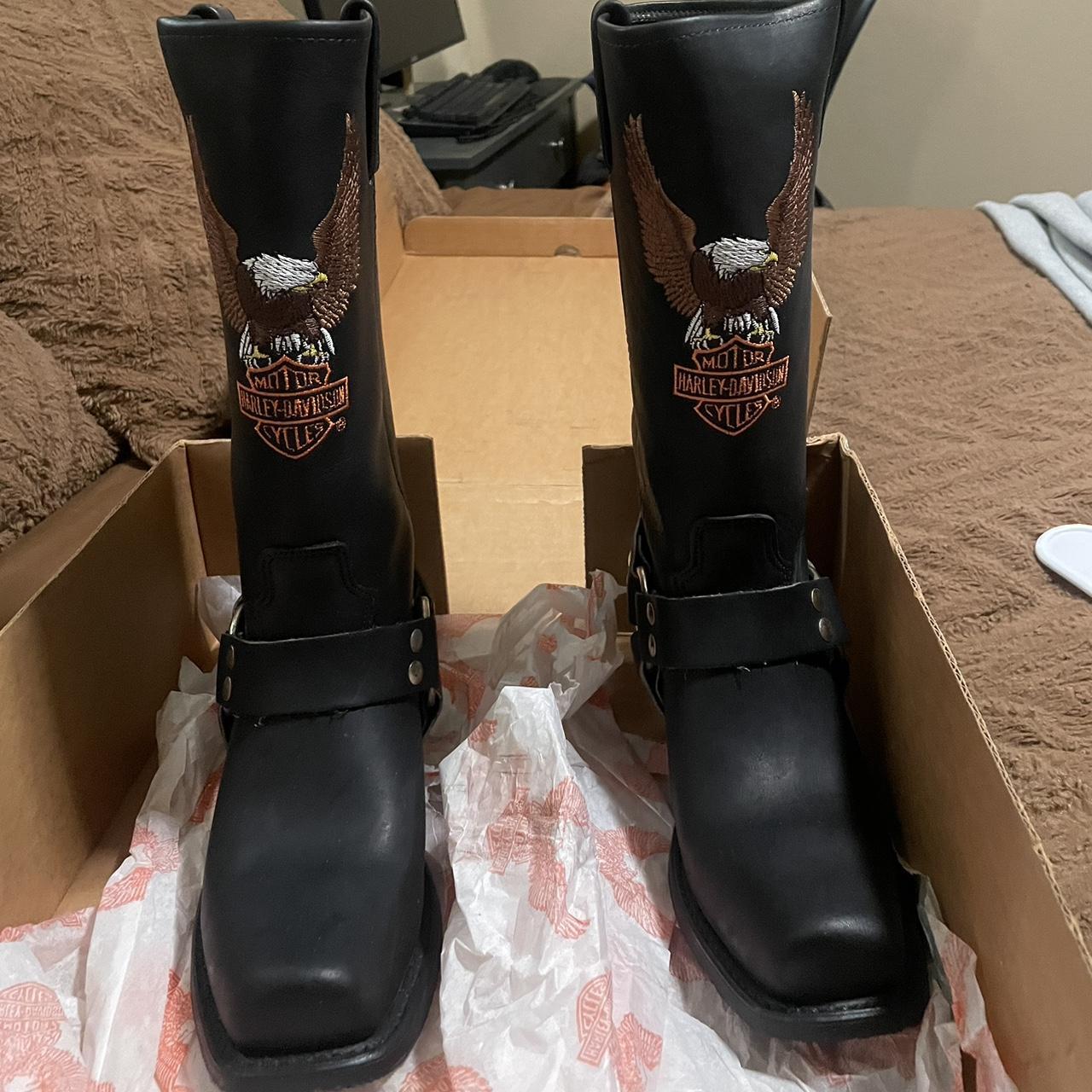 harley davidson tall boots