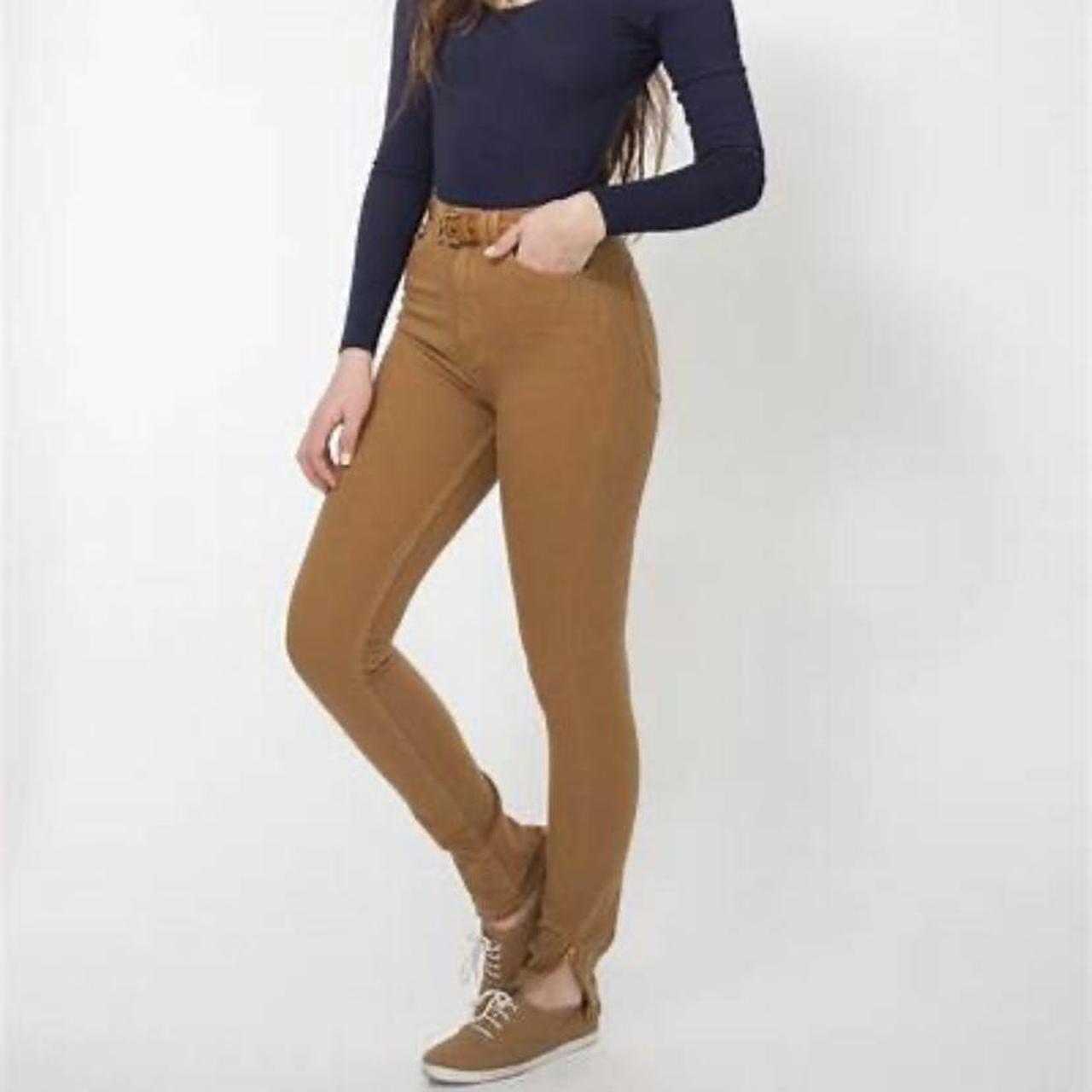 American apparel hot sale high waisted pants