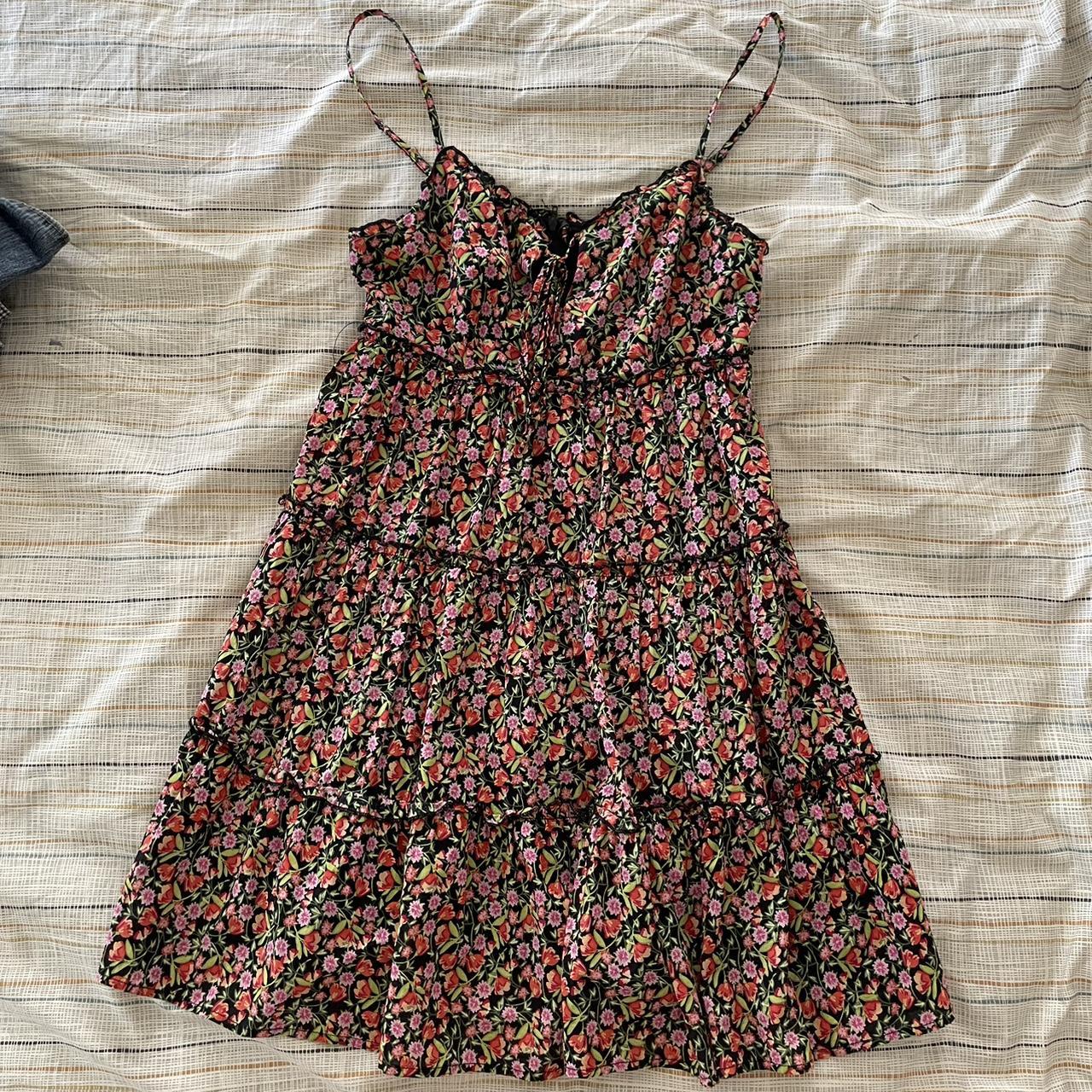 floral dress, summer cute i just have WAY too many... - Depop