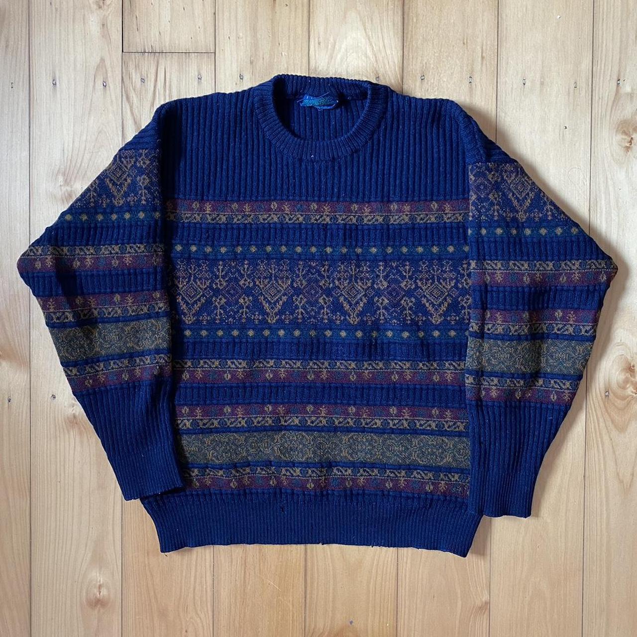 Vintage Pure Wool Sweater Australian made, high... - Depop