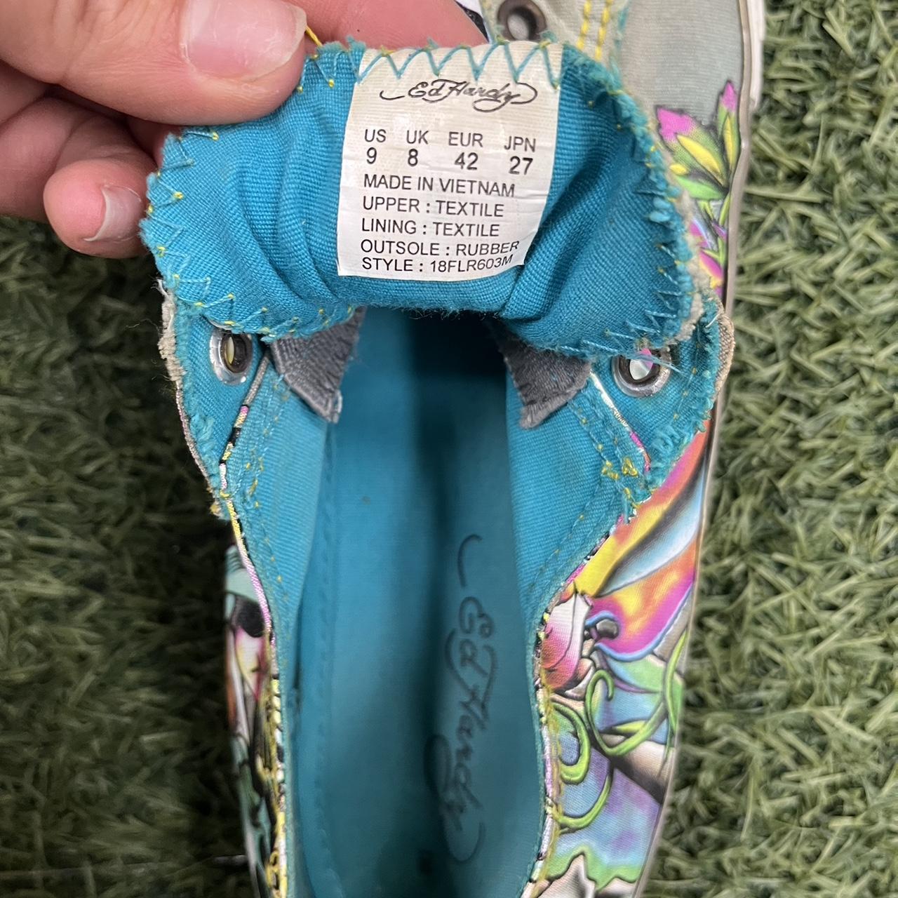 Ed Hardy Women S Trainers Depop   P0 