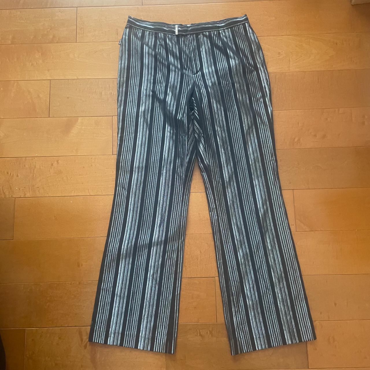 Moschino store striped pants