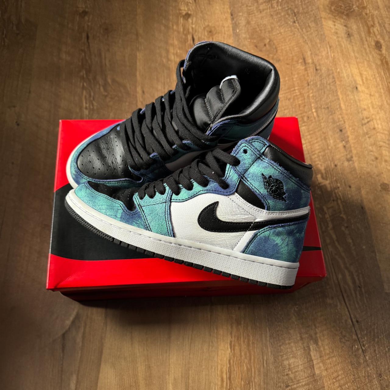 Air Jordan 1 High Tie Dye WMNS Size UK 5 US 7.5W. Depop