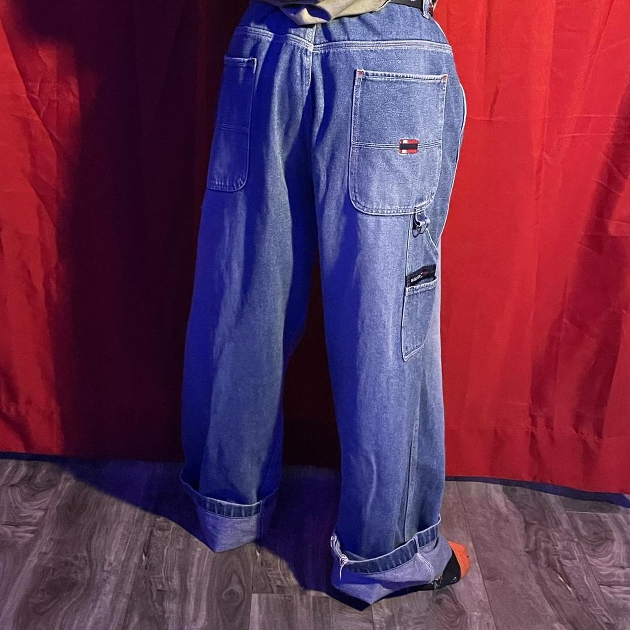 Bugle boy big boy jeans (fits big but belt gets the... Depop