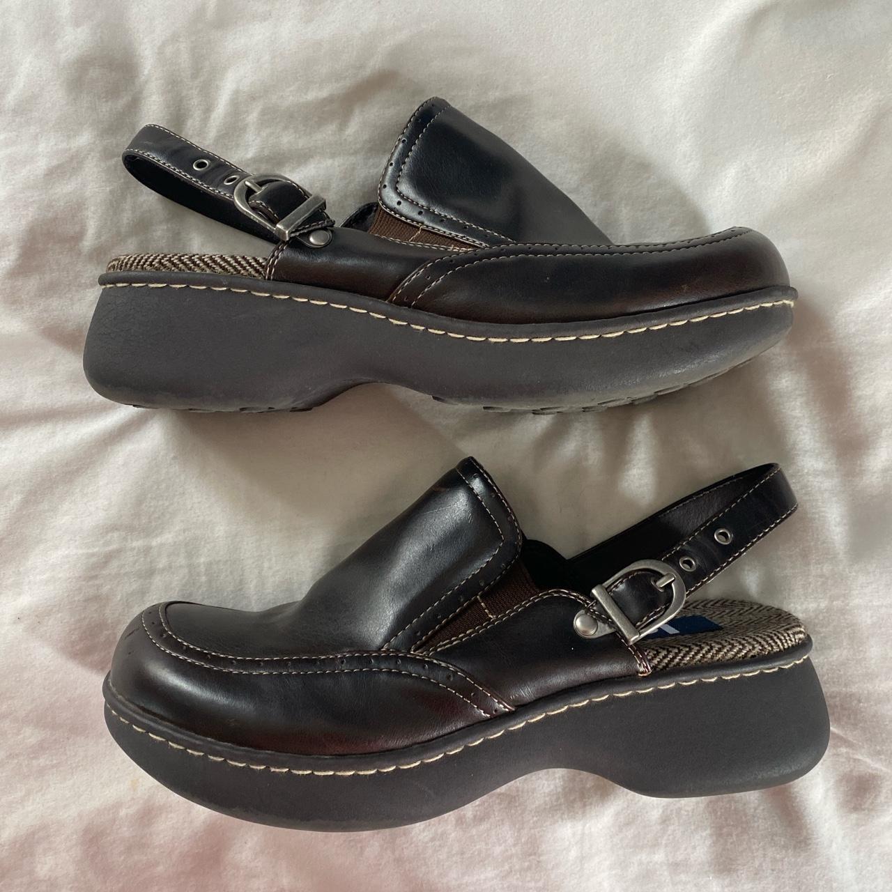 Women's Brown Clogs | Depop