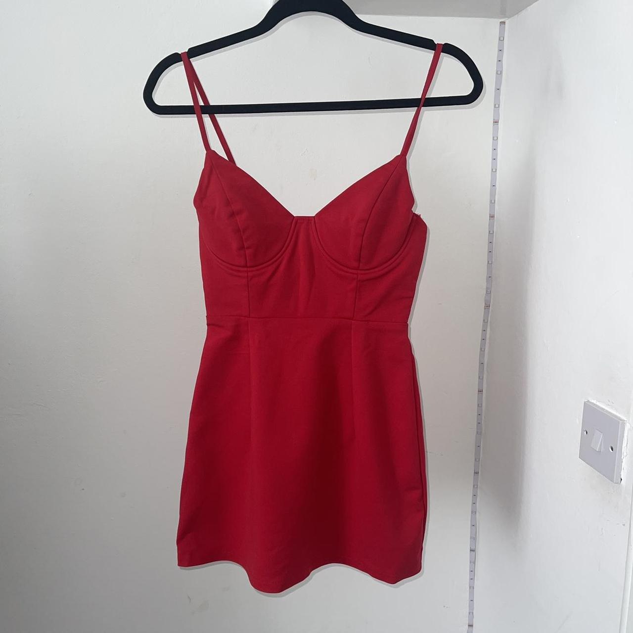 Princess Polly Women's Red Dress | Depop