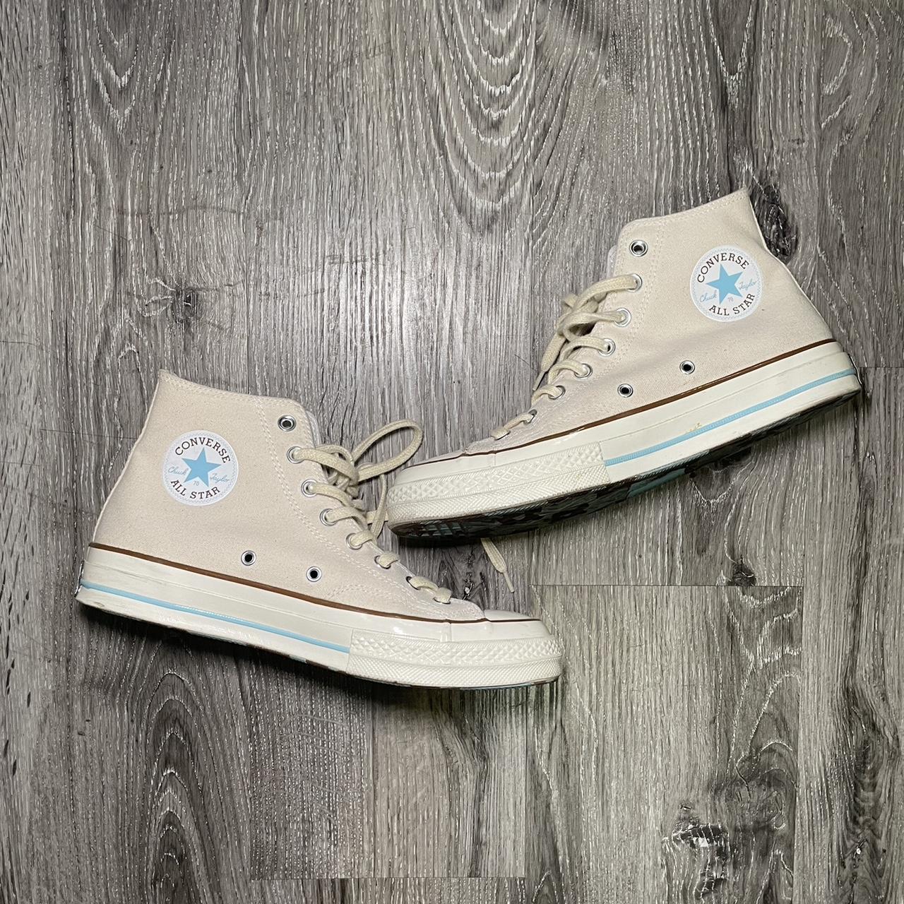 Golf Le Fleur x Chuck 70 Hi Parchment Canvas . Depop