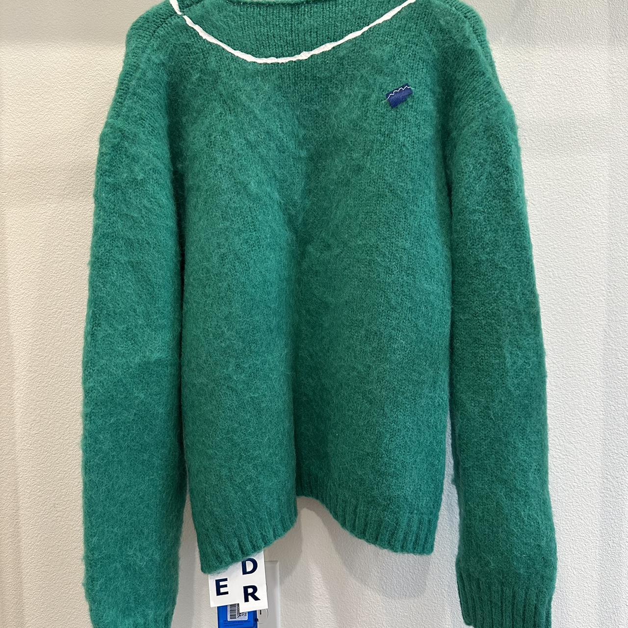 Ader Error Teal Rivington Knit Cardigan Long sleeve | Depop Ader Error Teal Rivington Knit Cardigan Long sleeve | Depop