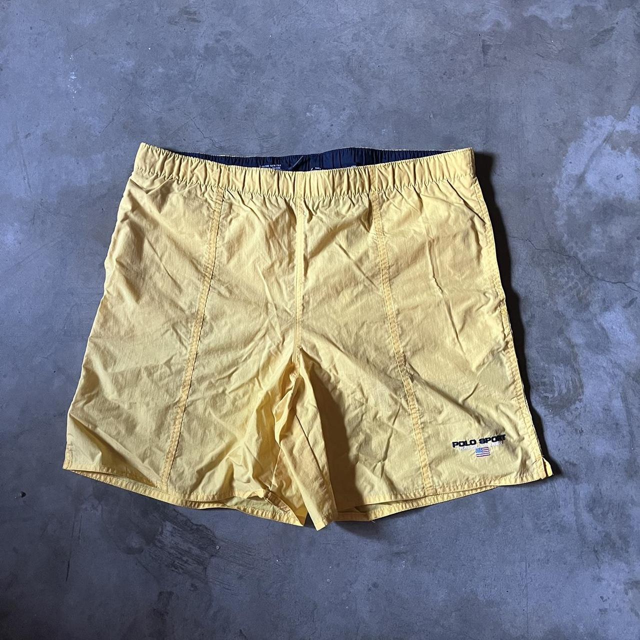 Vintage Polo Sport Swim Shorts Size medium No... - Depop