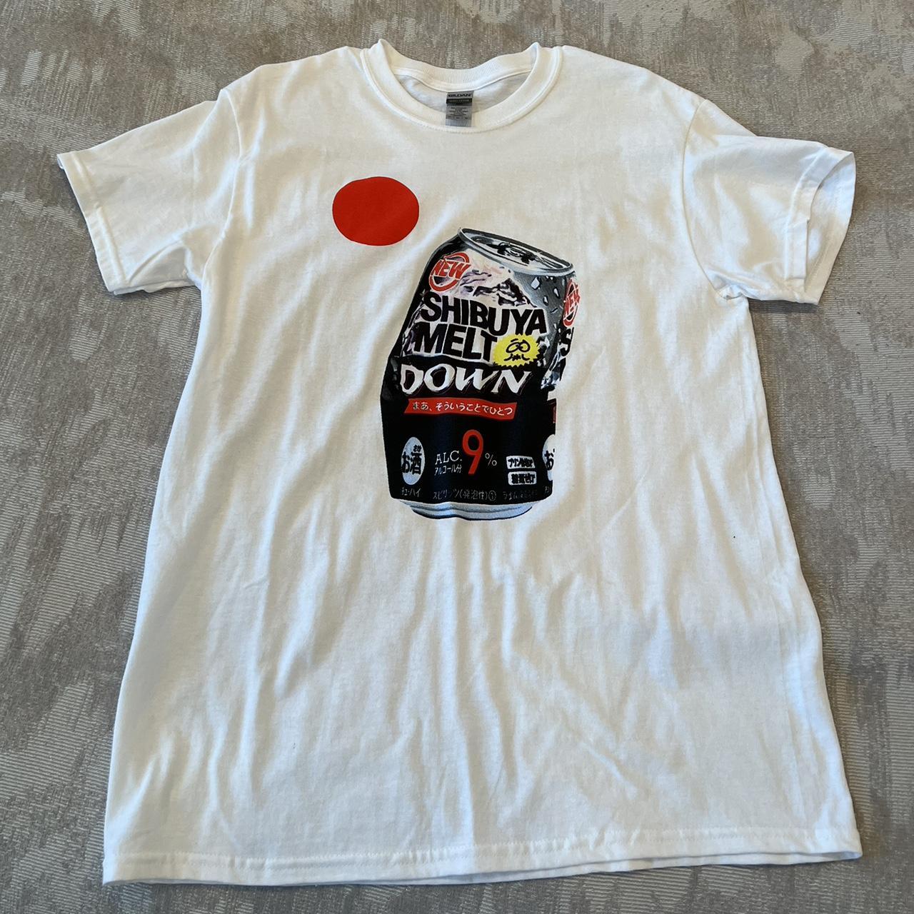 Shibuya Meltdown white t-shirt size medium