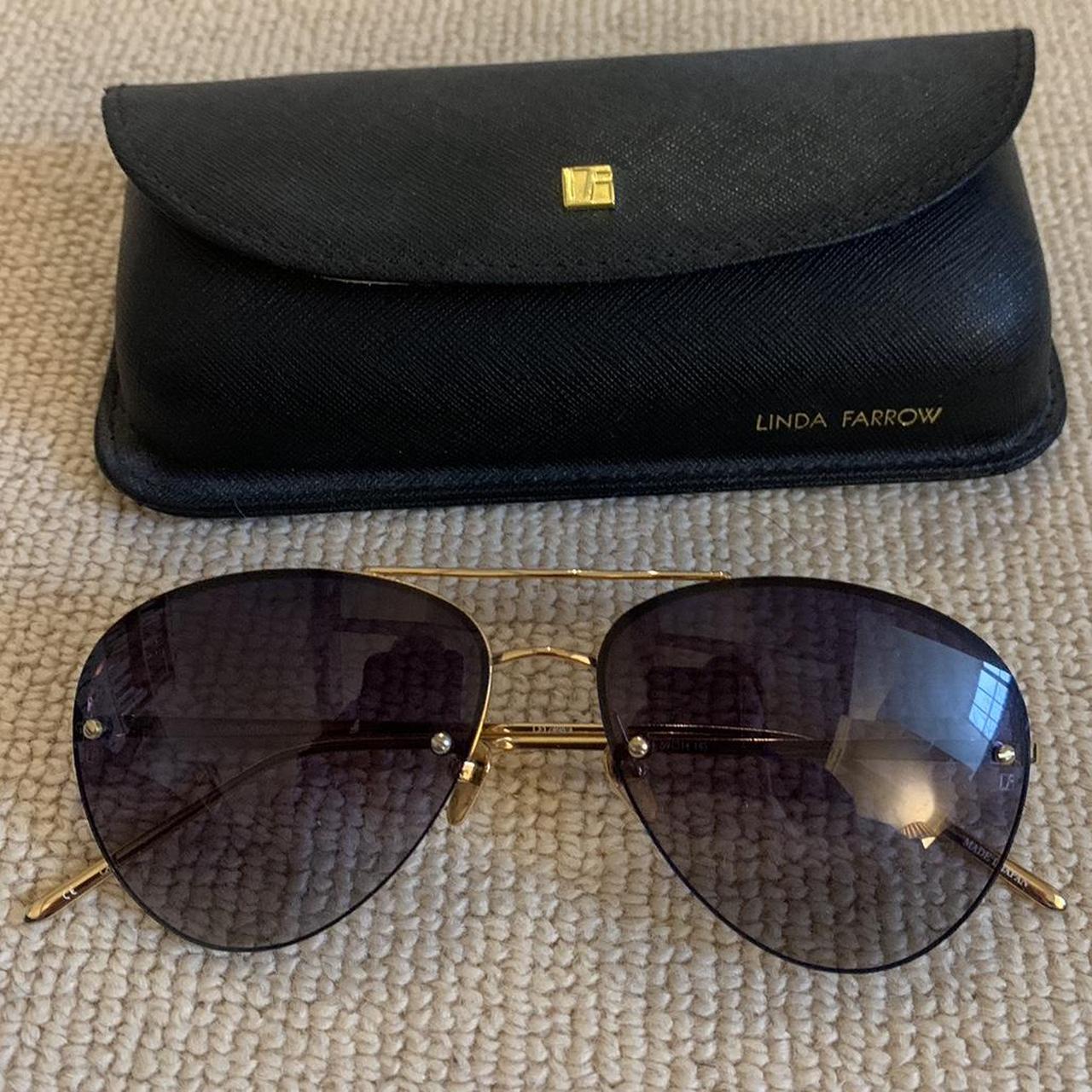 linda farrow aviator sunglasses titanium rim, Women's Fashion, Watches &  Accessories, Sunglasses & Eyewear on Carousell