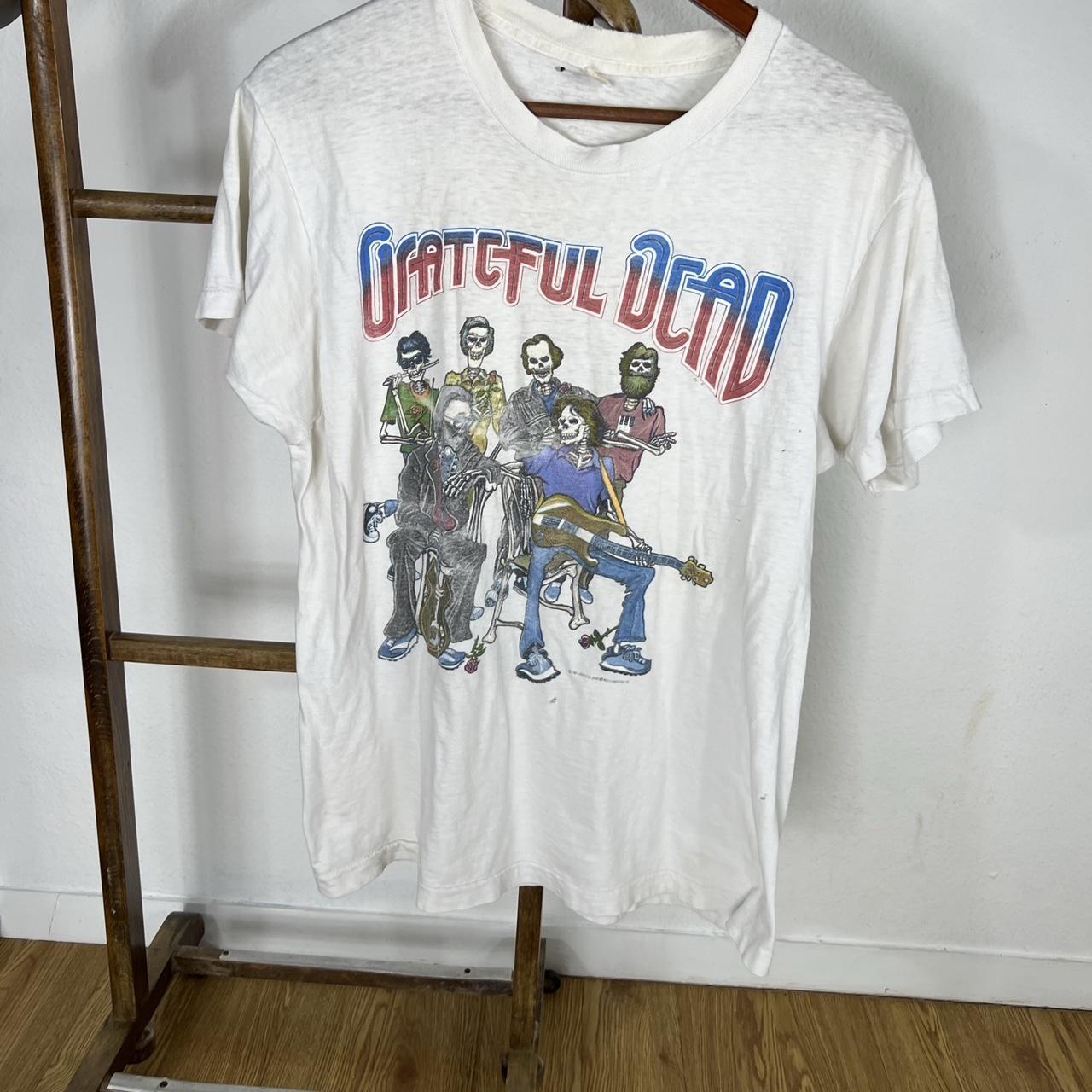 Grateful Dead vintage band tee shirt. Spring tour - Depop