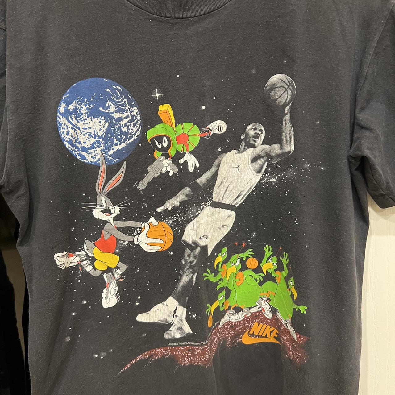 Vintage 90s Michael Jordan Nike x Looney Tunes Depop