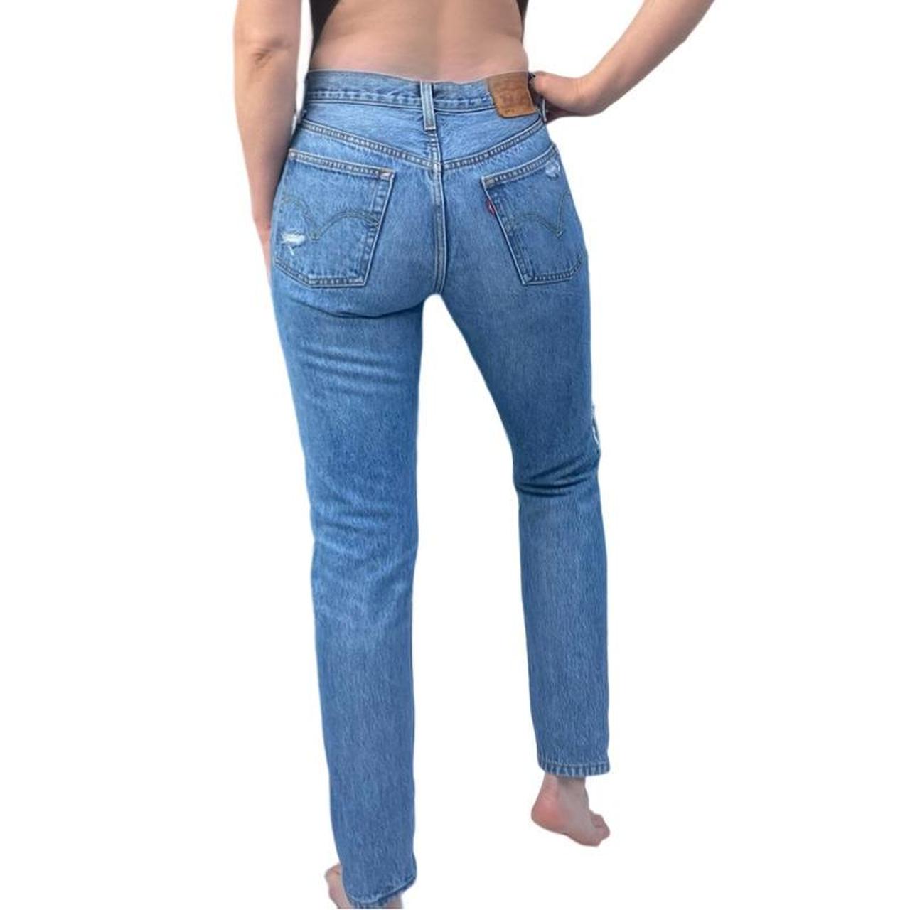 Levis 501 crop clearance jive stonewash