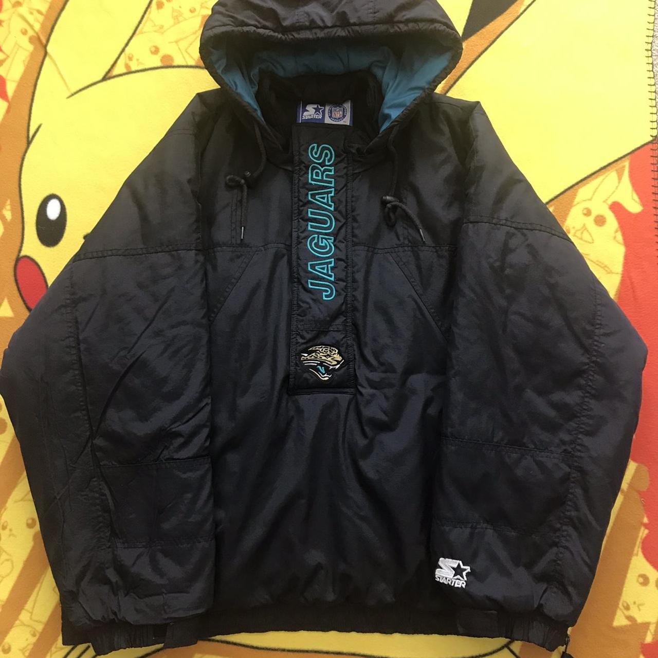 Vintage 90's Jacksonville Jaguars Starter Puffer - Depop