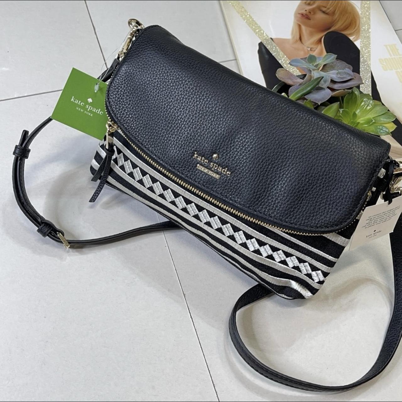 new tag Kate Spade rare harlyn flap crossbody