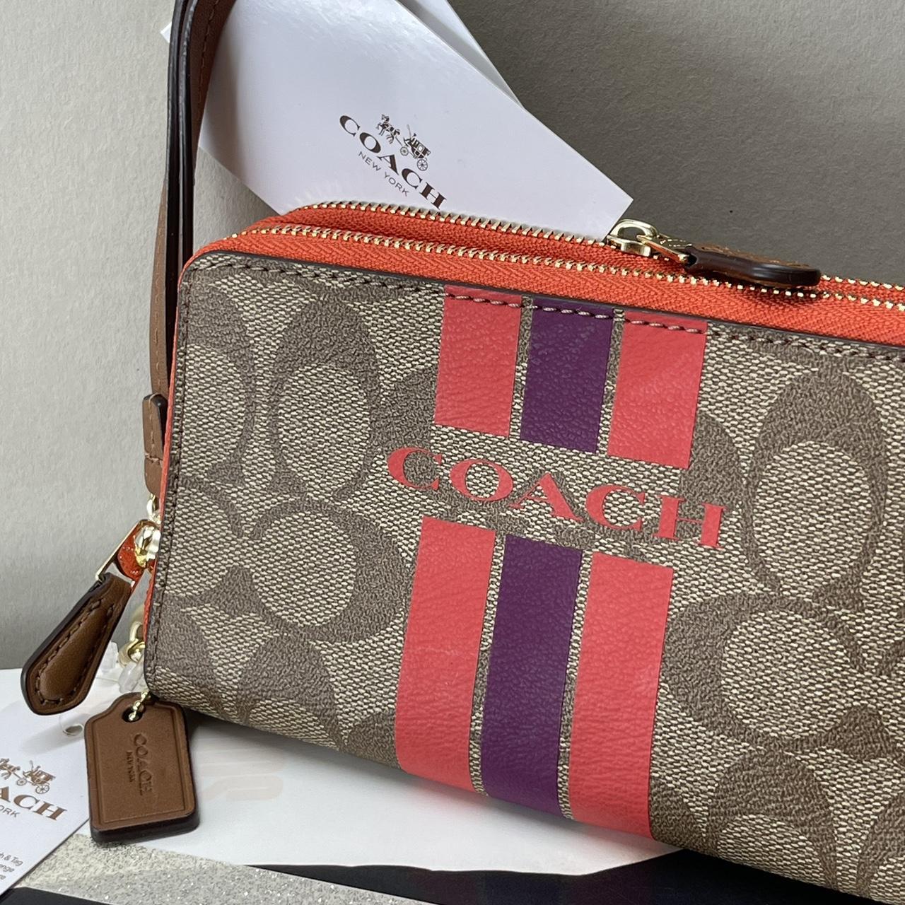 Coach colorful online wallet