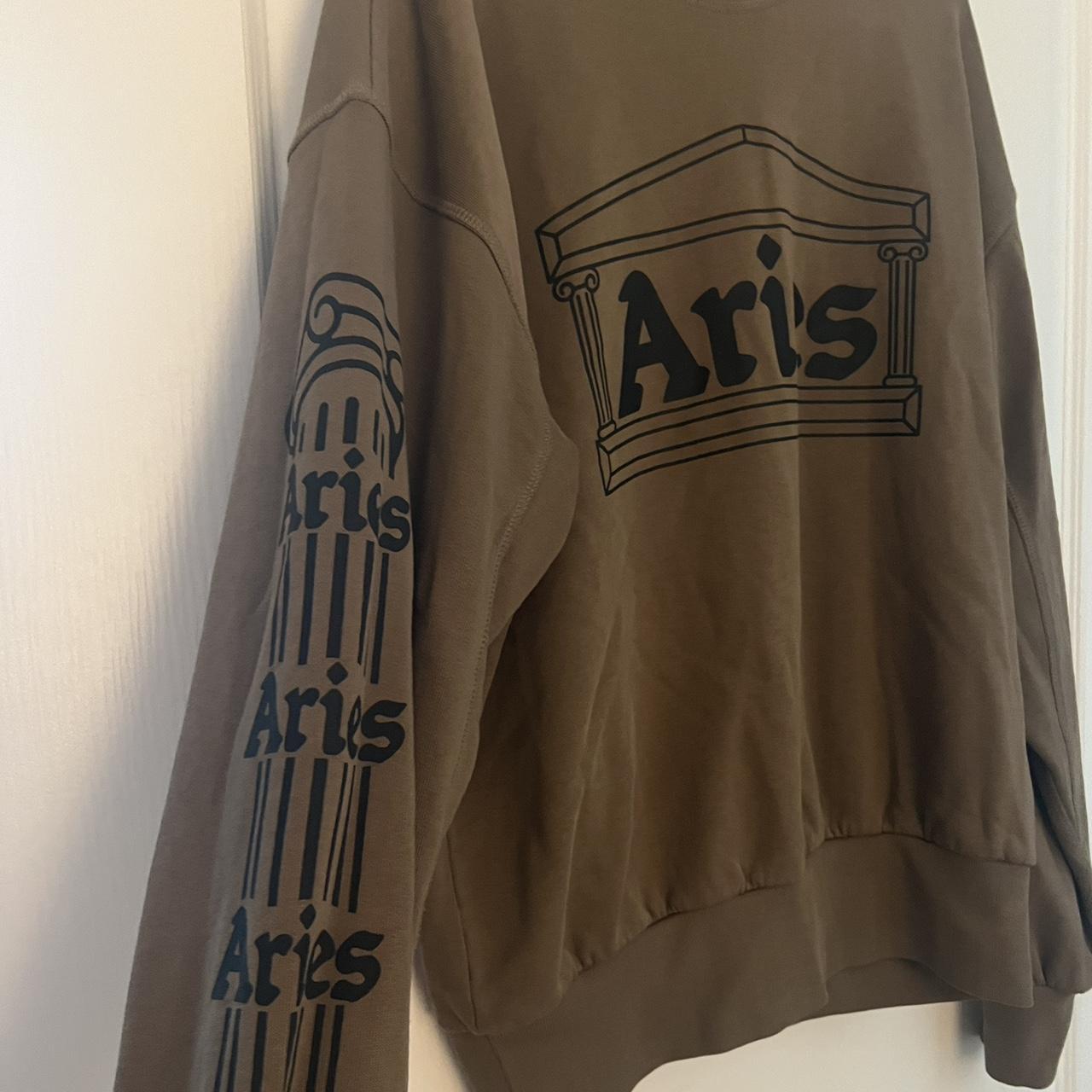 Aries Arise Men's Brown Sweatshirt (3)