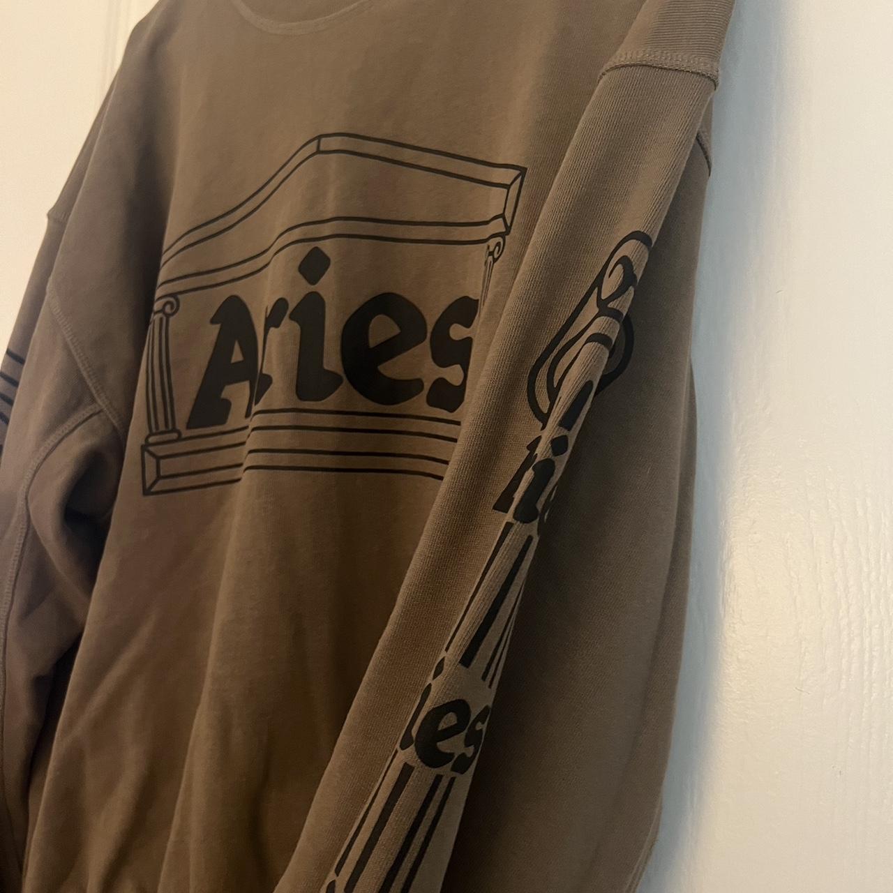 Aries Arise Men's Brown Sweatshirt (4)