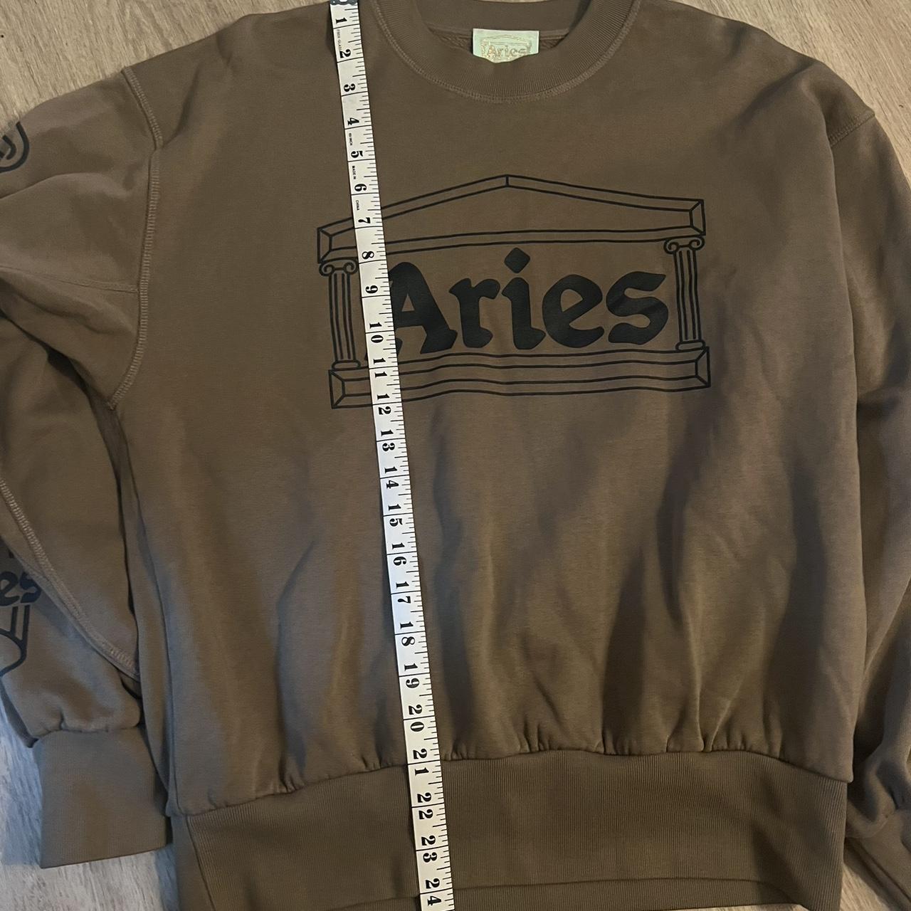Aries Arise Men's Brown Sweatshirt (6)