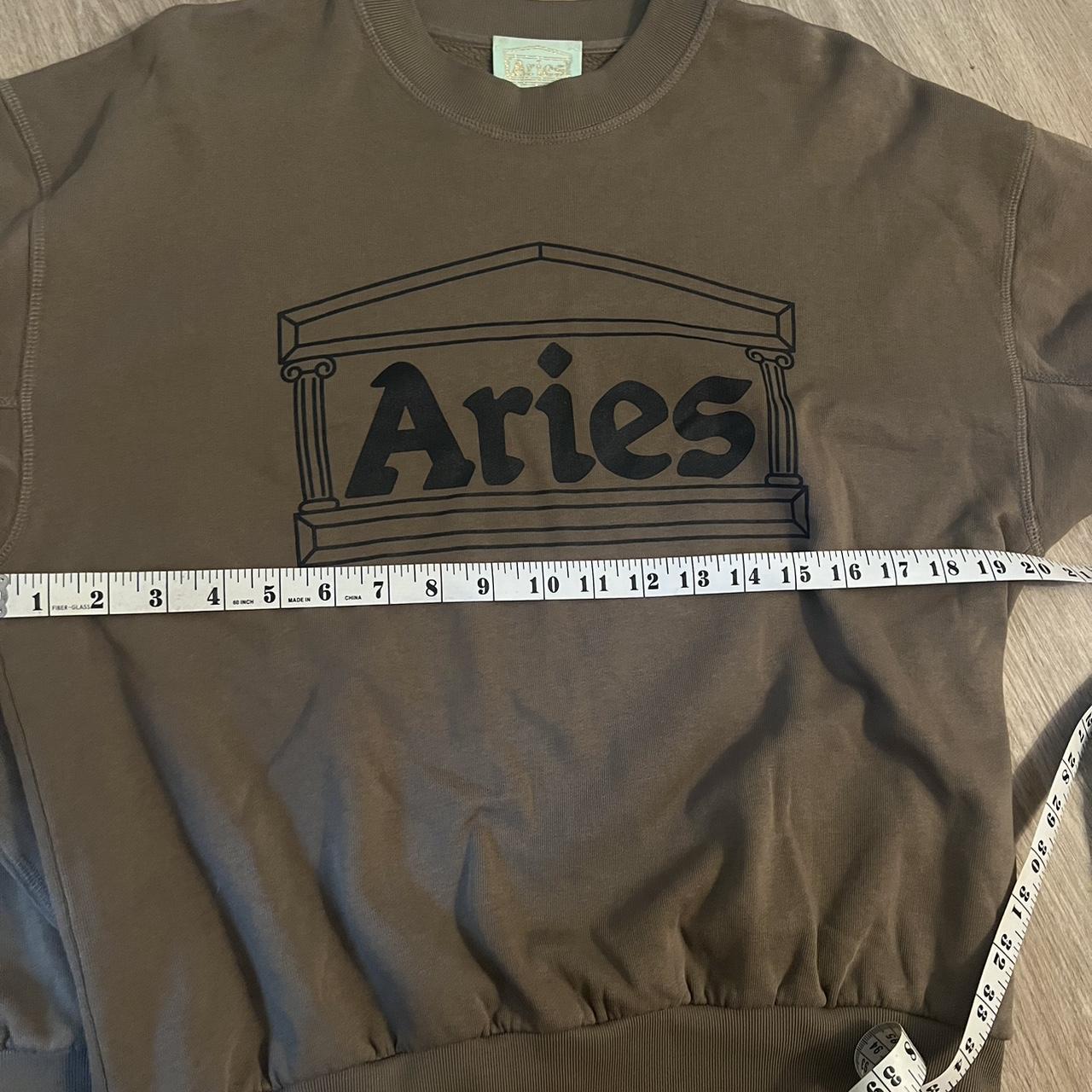 Aries Arise Men's Brown Sweatshirt (7)