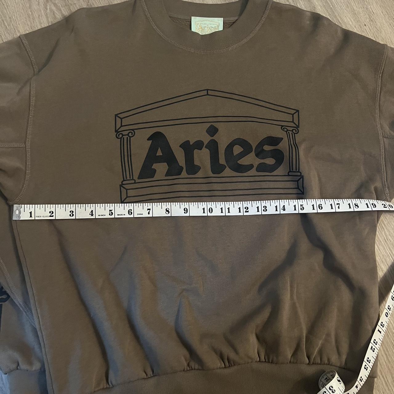 Aries Arise Men's Brown Sweatshirt (8)