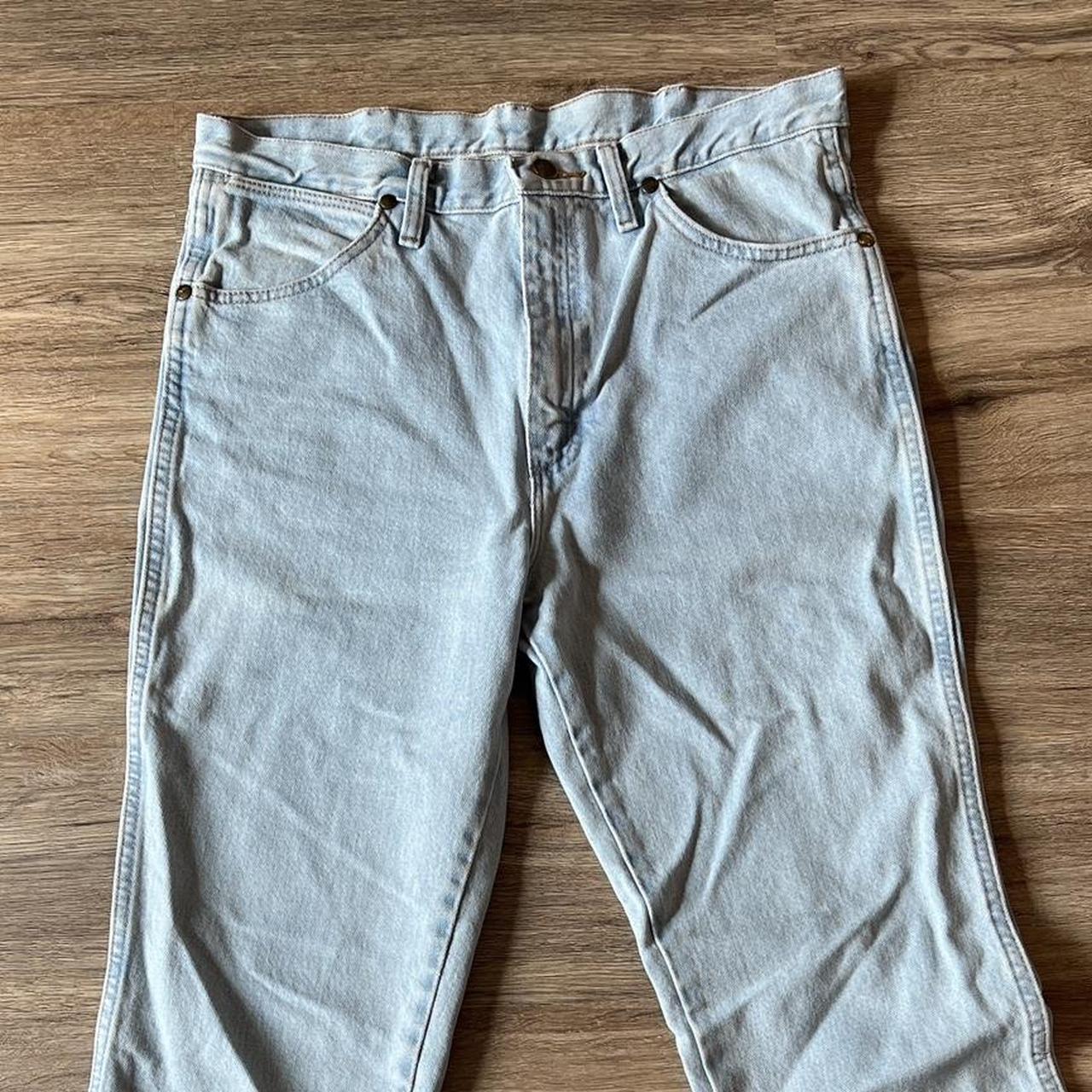 Light wash Wrangler cowboy cut jeans🤠🐄👖never worn!... - Depop