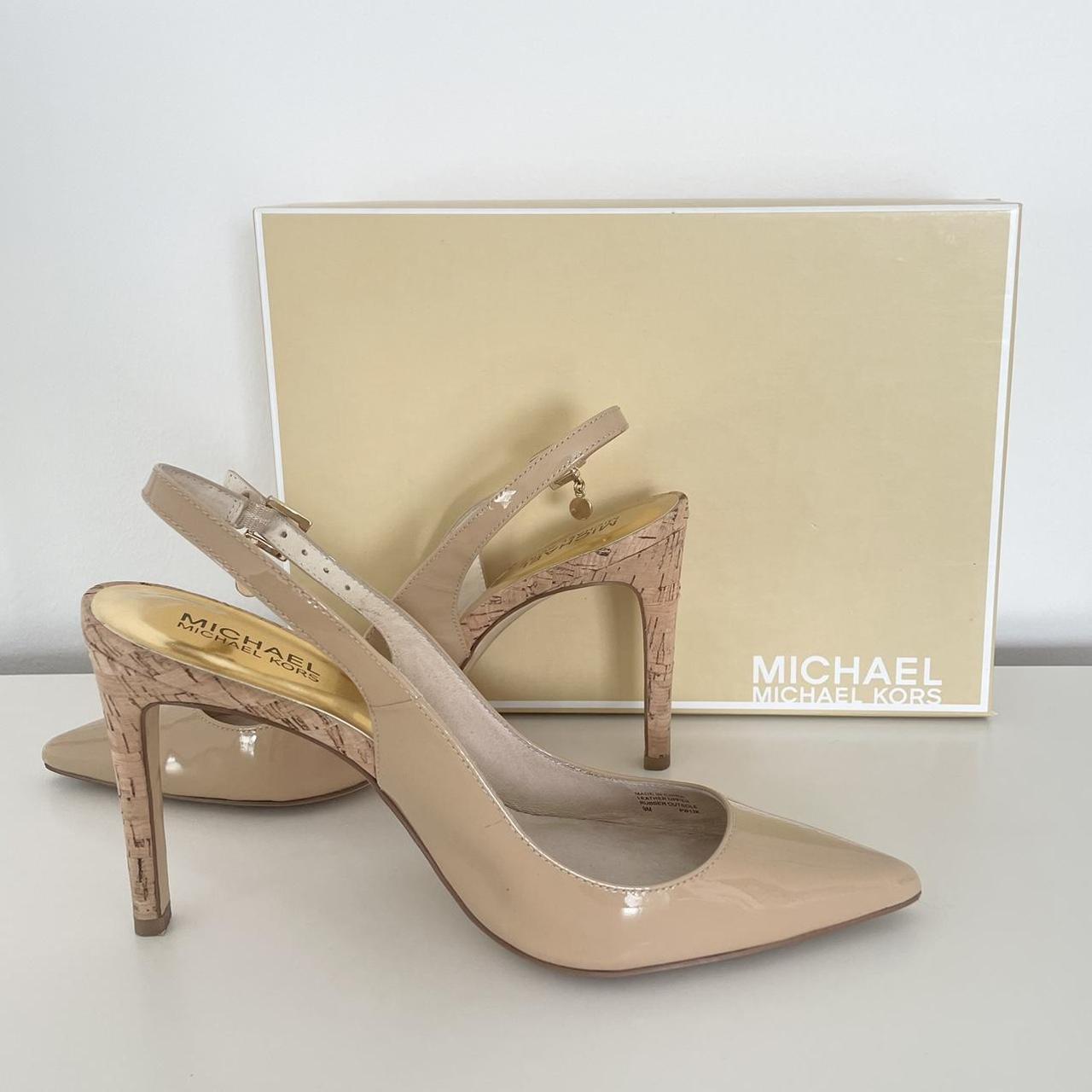 Michael kors sale cork heels