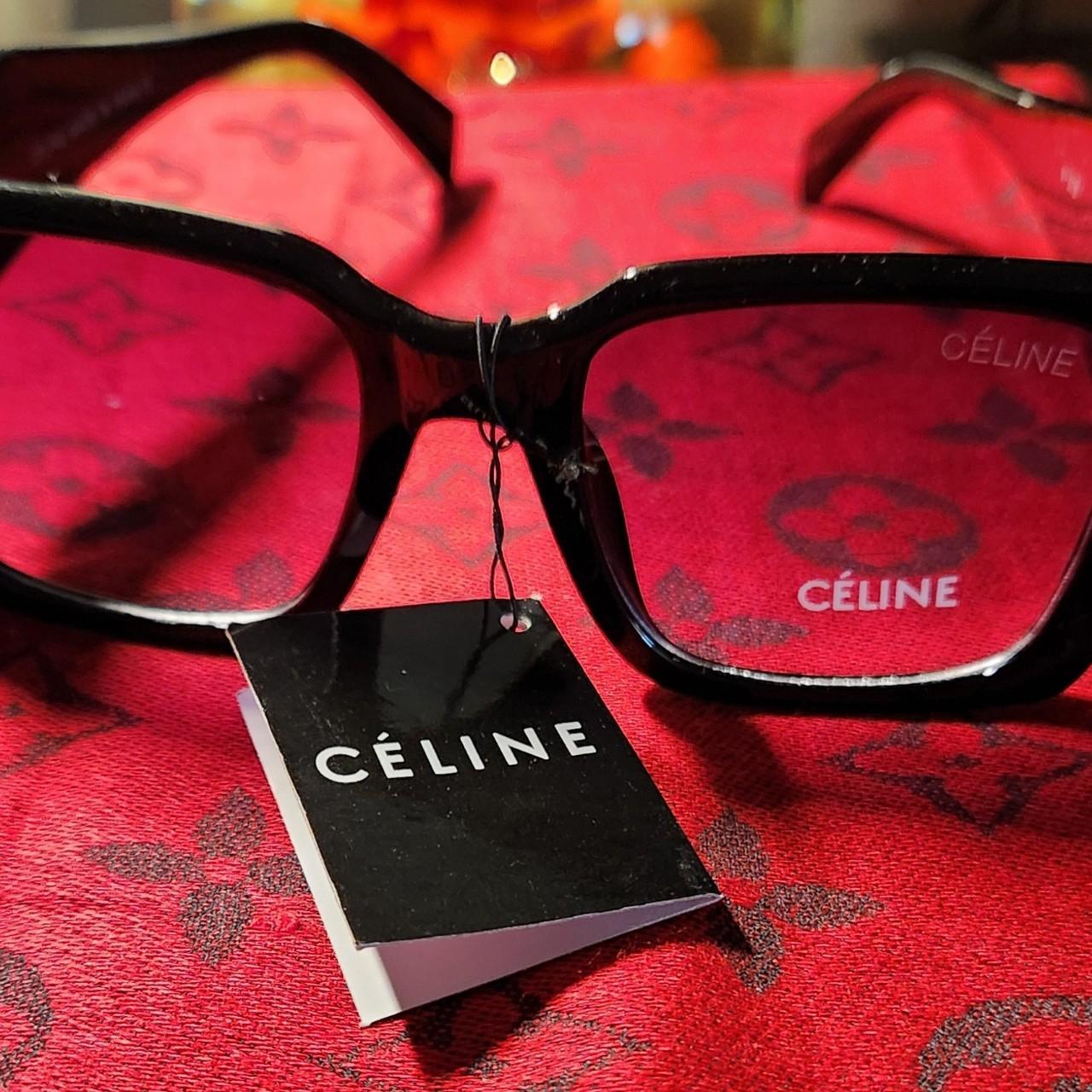 Black Celine sunglasses new pet free smoke free home Depop