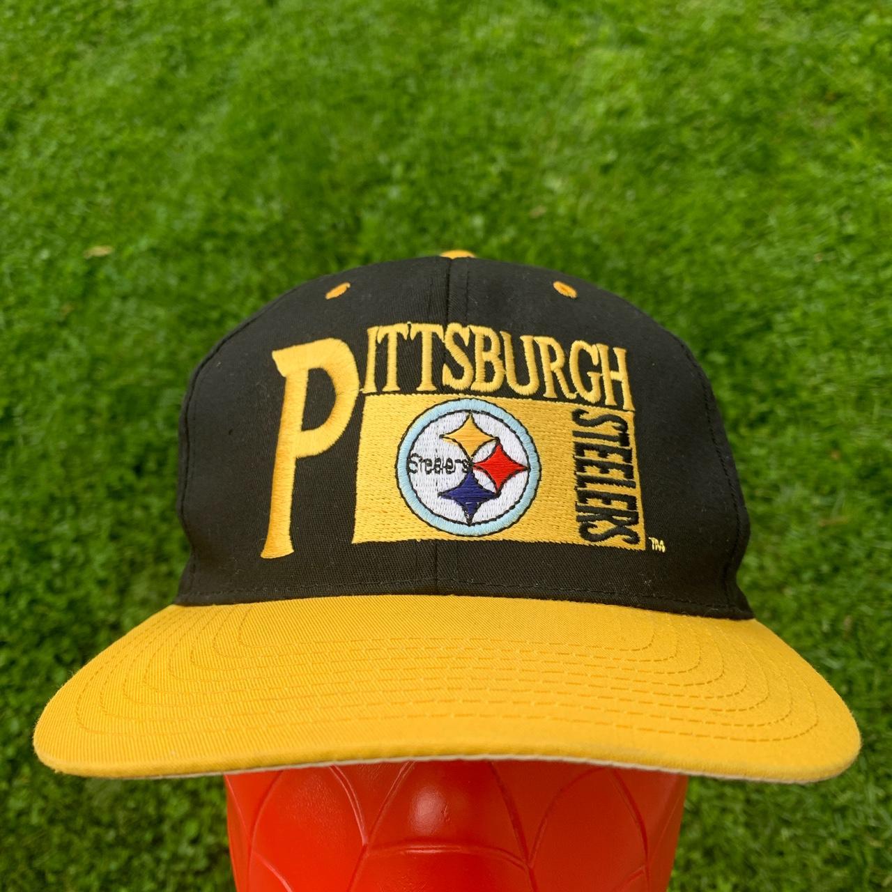 Vintage Pittsburgh Steelers Hat Cap Apex One - Depop