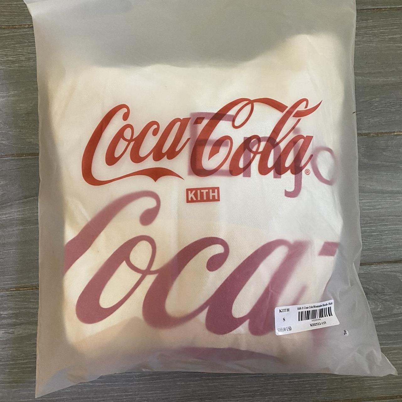 Kith X Coca Cola Mountains Hoodie Brand new Details... - Depop