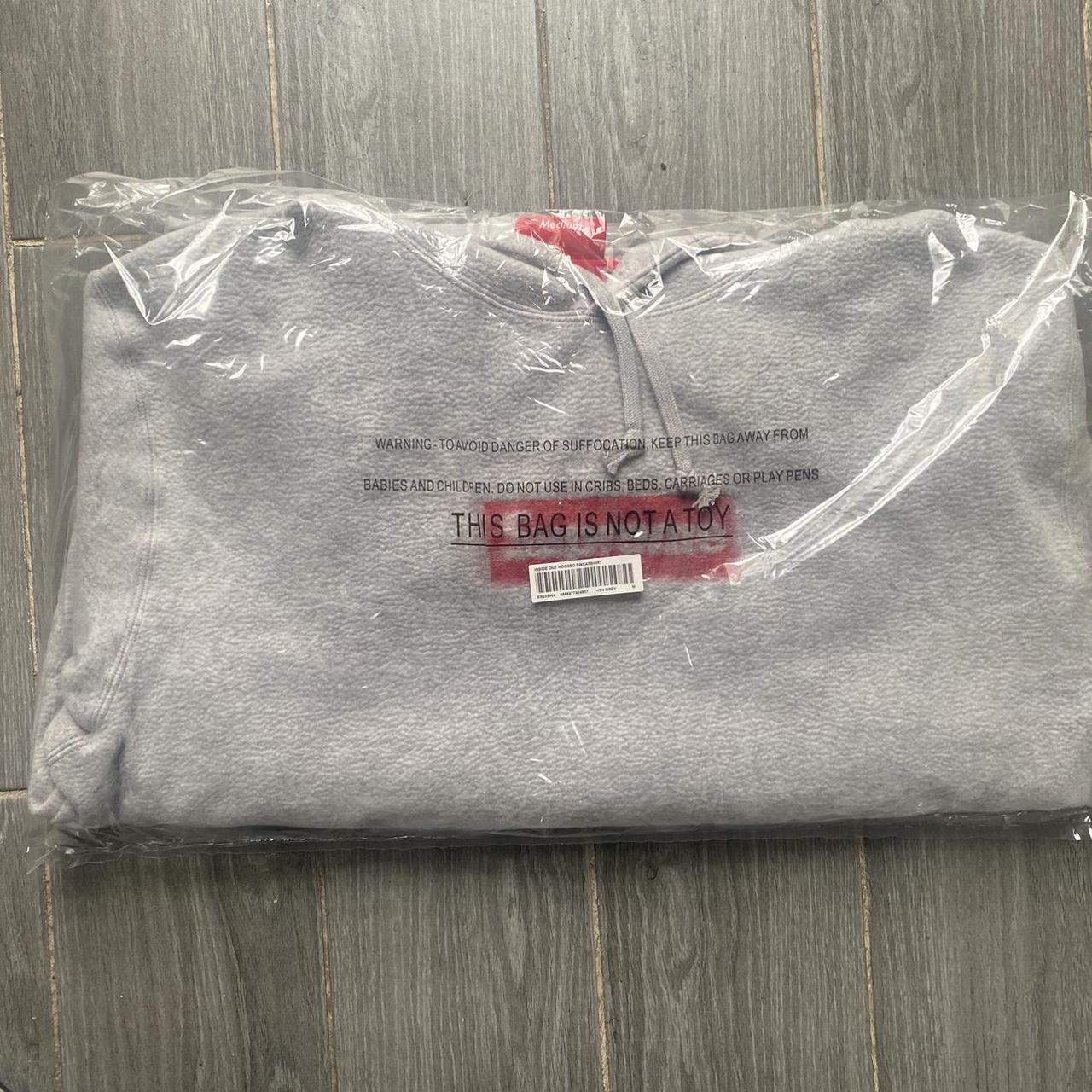 Supreme Inside Out Box Logo Hooded Sweatshirt Size... - Depop