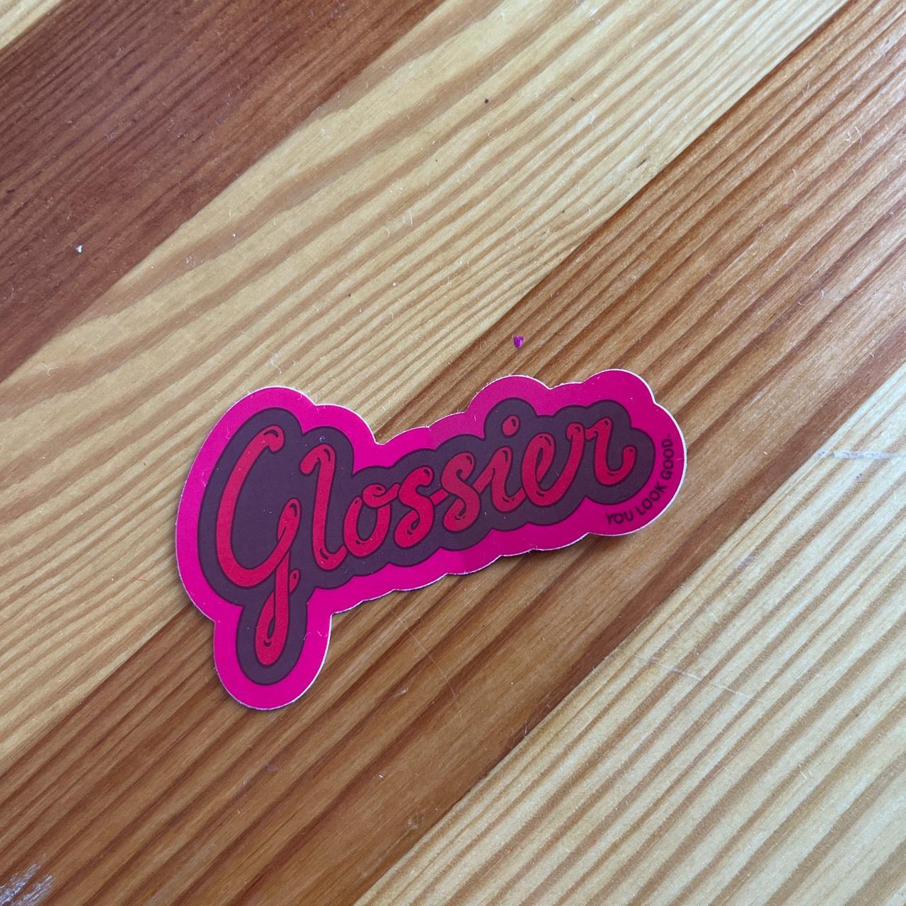 Glossier sticker Glossier you look good sticker... - Depop