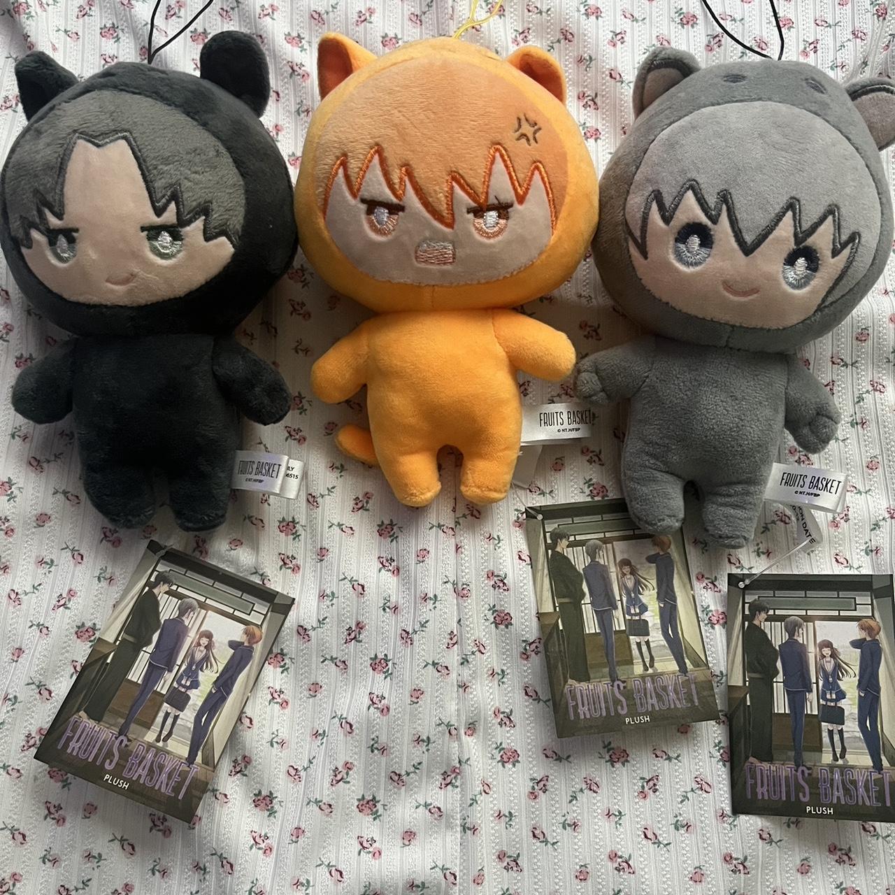 fruits basket shigure, kyo & yuki plush Depop