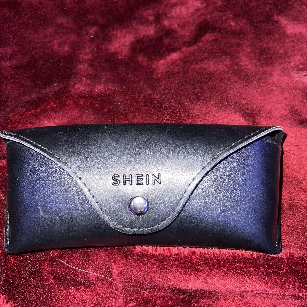 Shein flame glasses with glasses case Depop