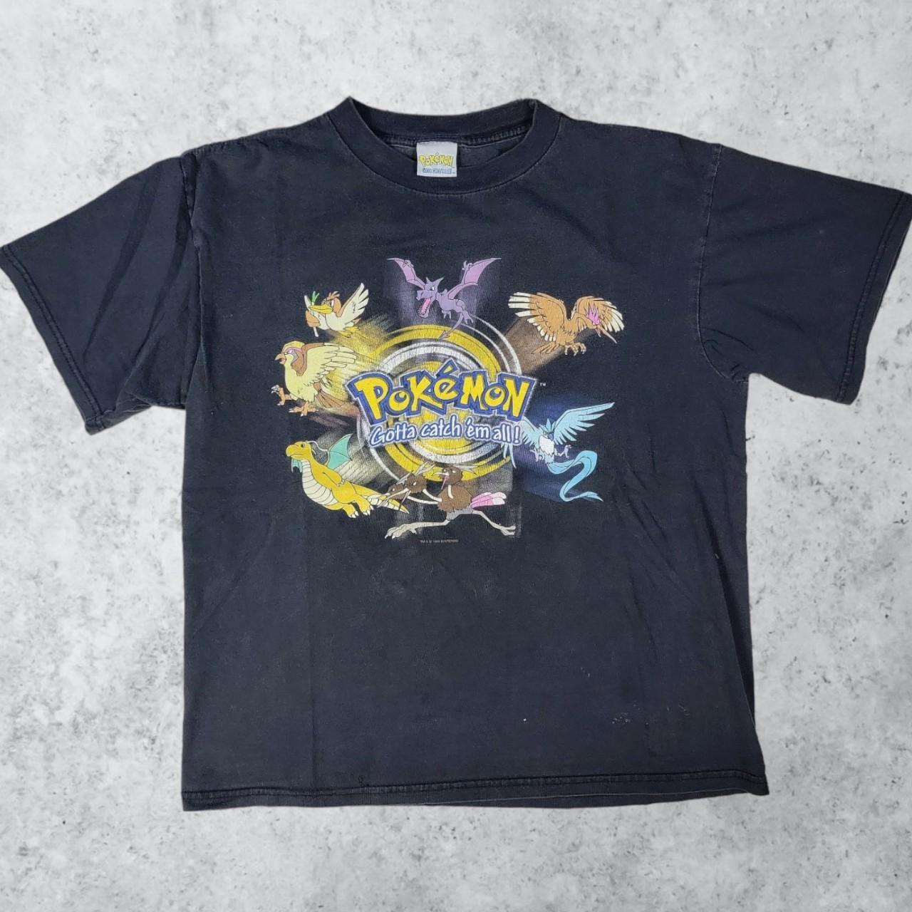 Youth Vintage Pokemon shirt. 1999, in used... - Depop