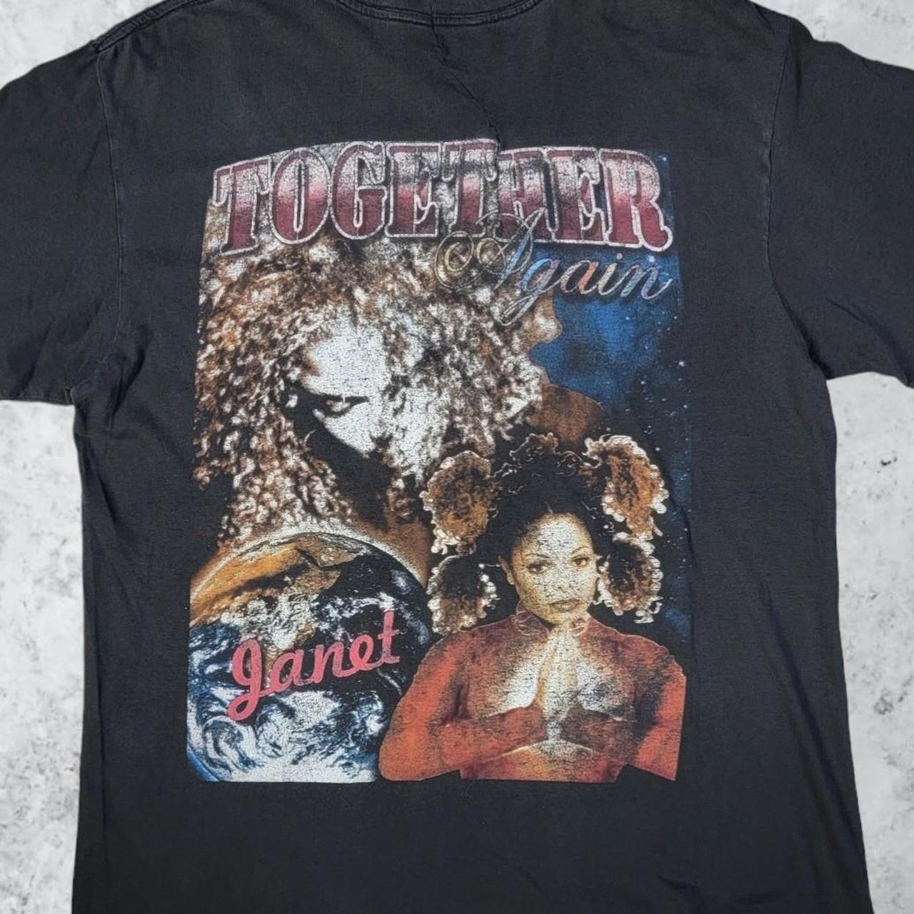 Vintage rap tee. Janet Jackson Velvet Rope tour...