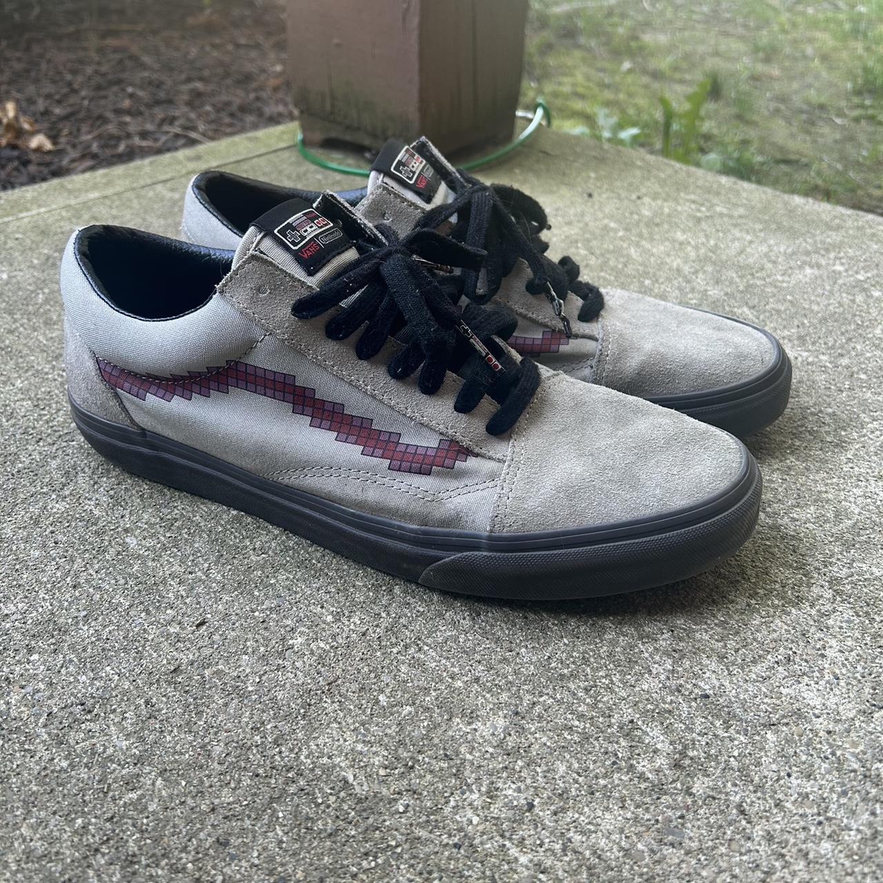 Vans Old Skool Nintendo Game Over Used with some. Depop