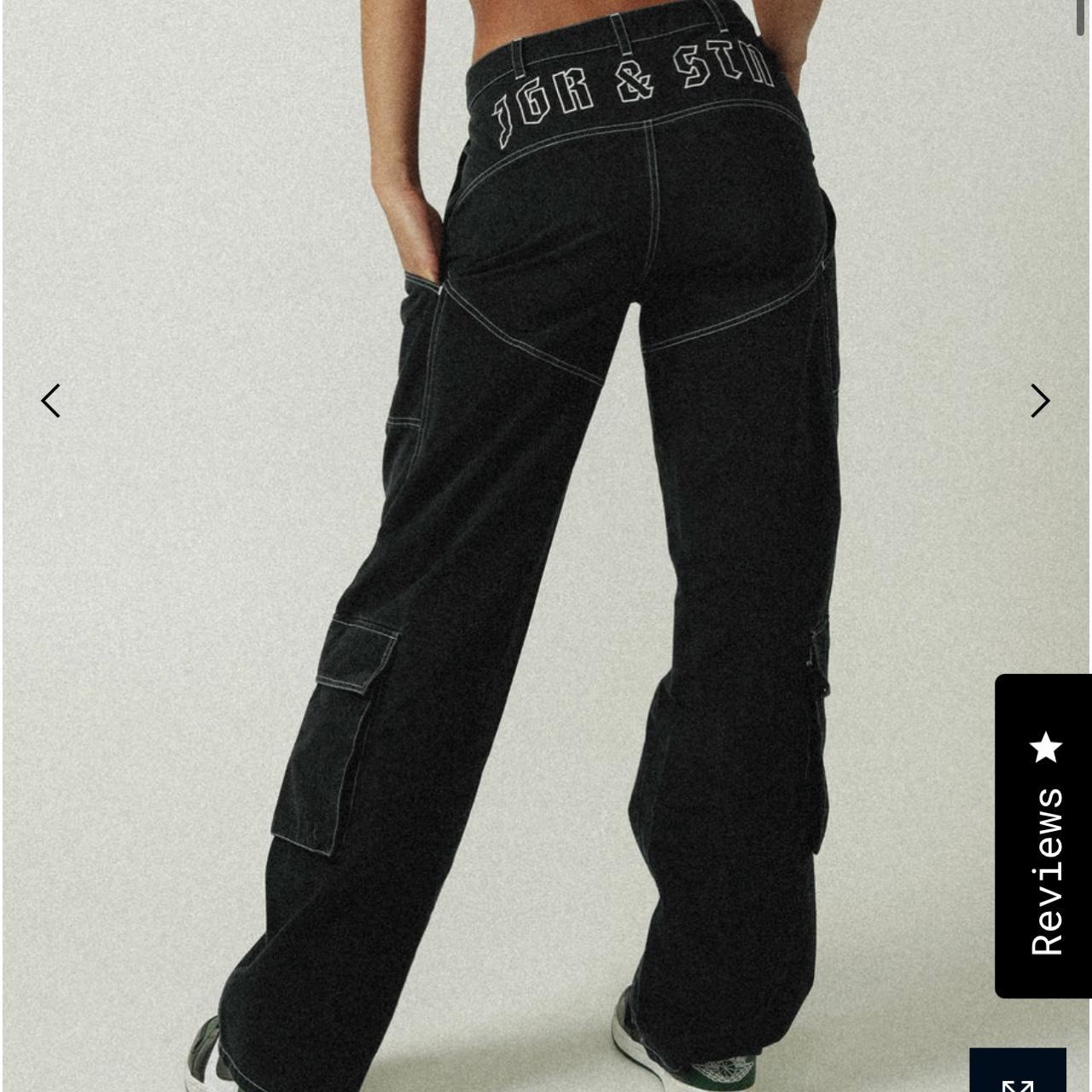 JGR STN CARGO PANTS only worn once open Depop