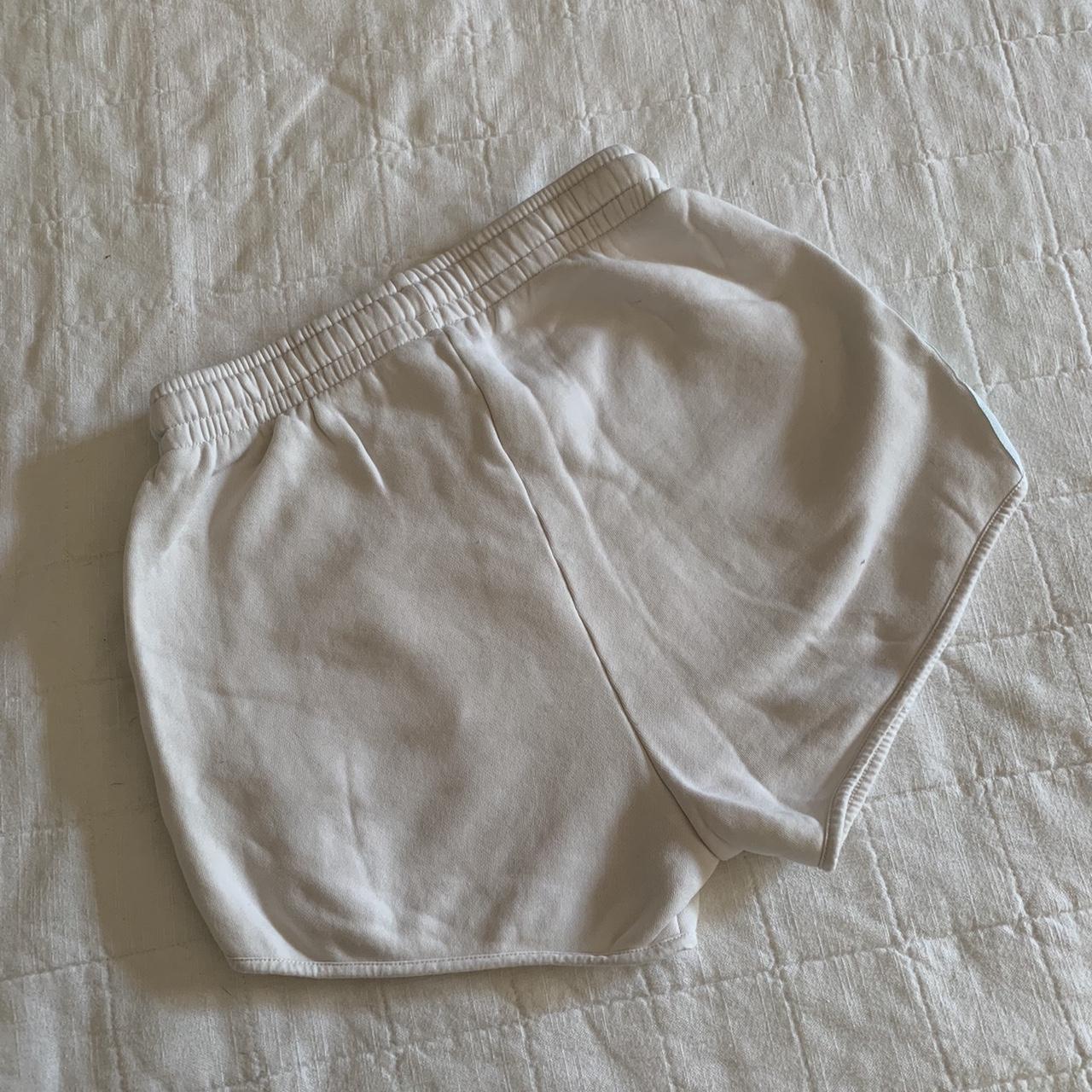 Fiorucci Women's Cream and White Shorts (2)