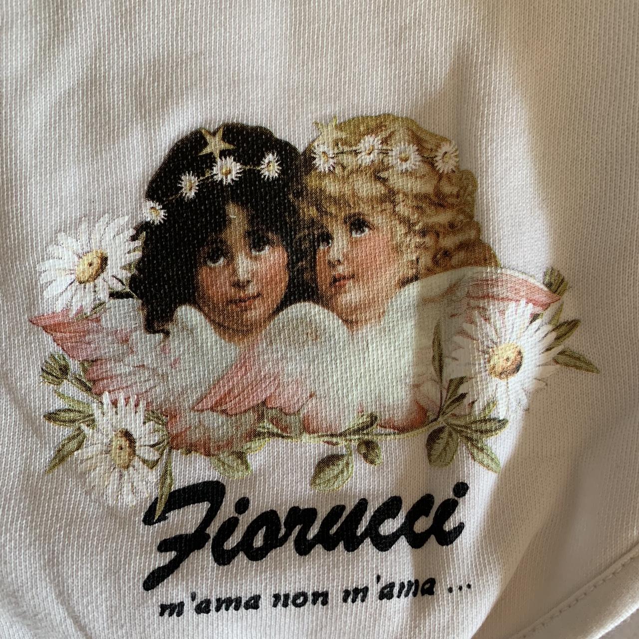 Fiorucci Women's Cream and White Shorts (4)