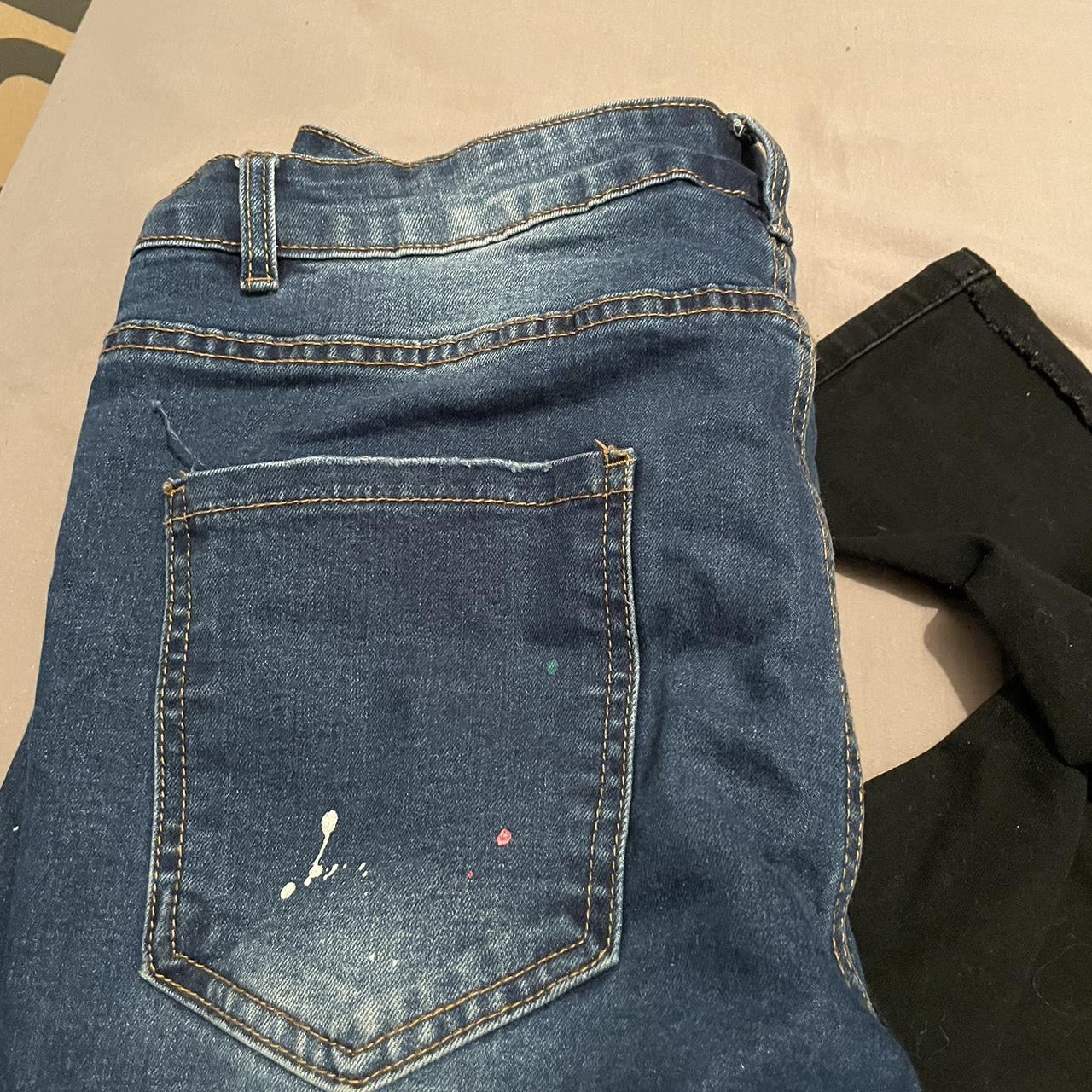 Nvlty blue jeans Size 30 waist 32 length selling... Depop