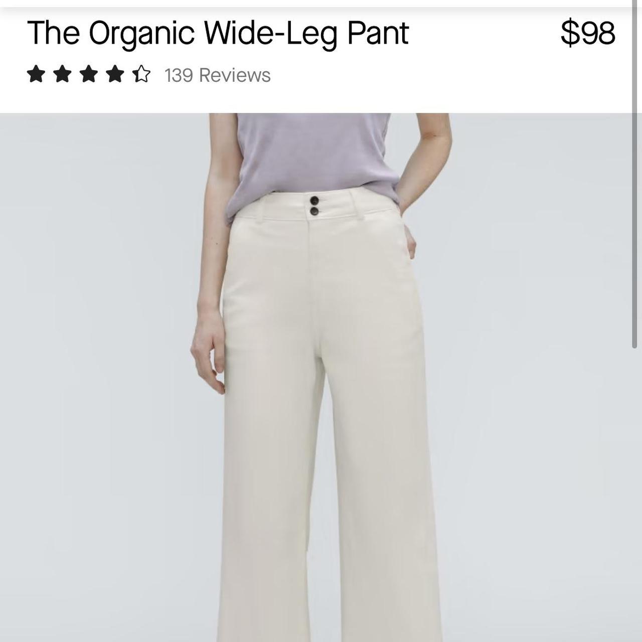 The Organic Wide-Leg Pant