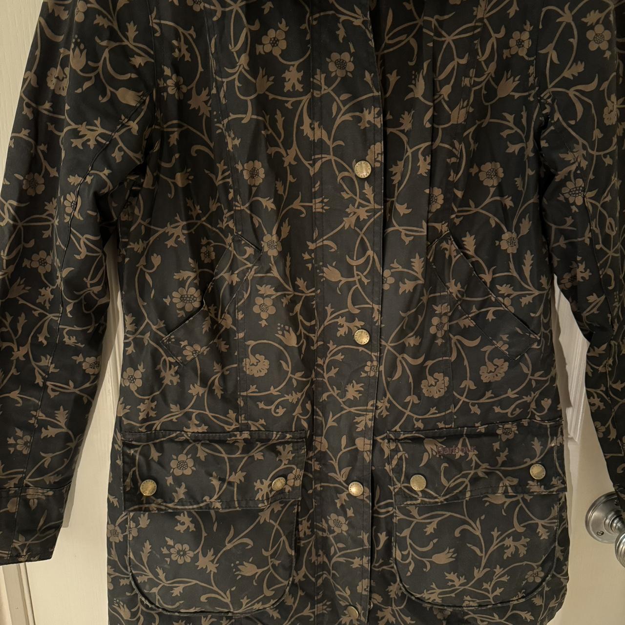 Barbour limited edition William Morris print wax