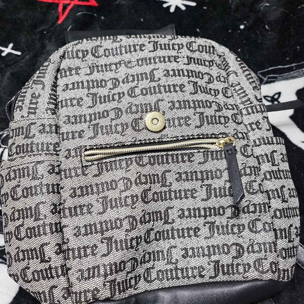 Juicy Couture Gothic Status Black Backpack