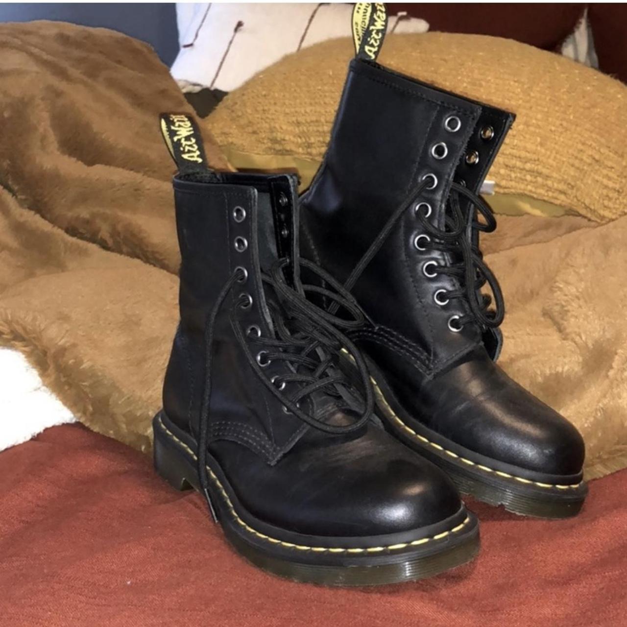 Doc Martens - wore them a lot around the house to... - Depop