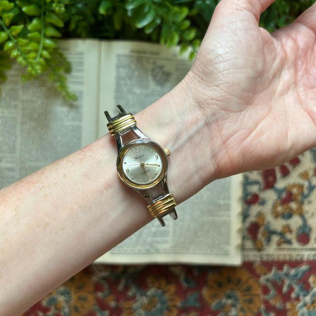 Dainty hot sale gold watch