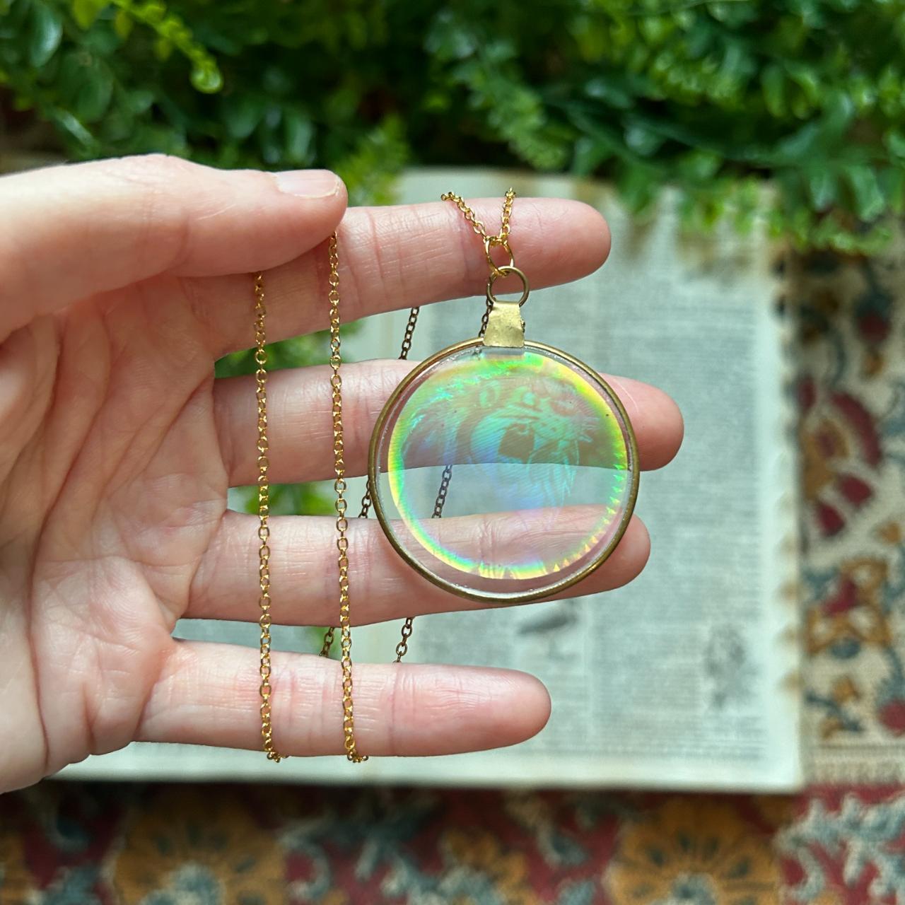 Hologram great retocan necklace silver