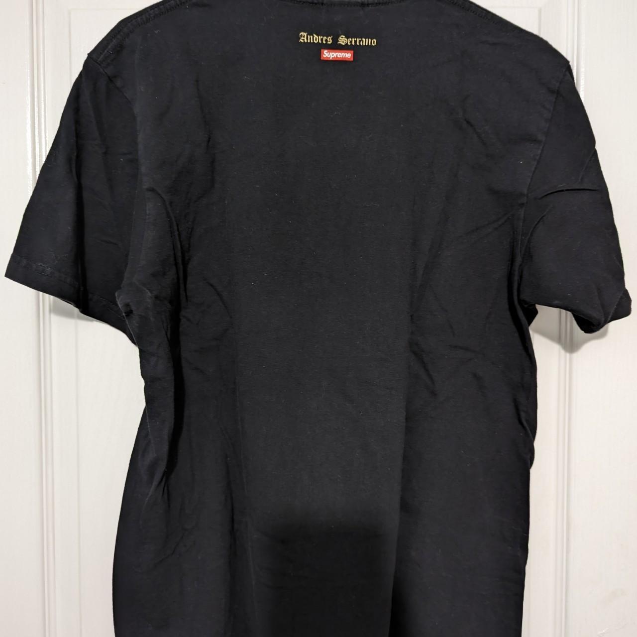 Supreme x Andres serrano cross tee, Condition 9/10, -...