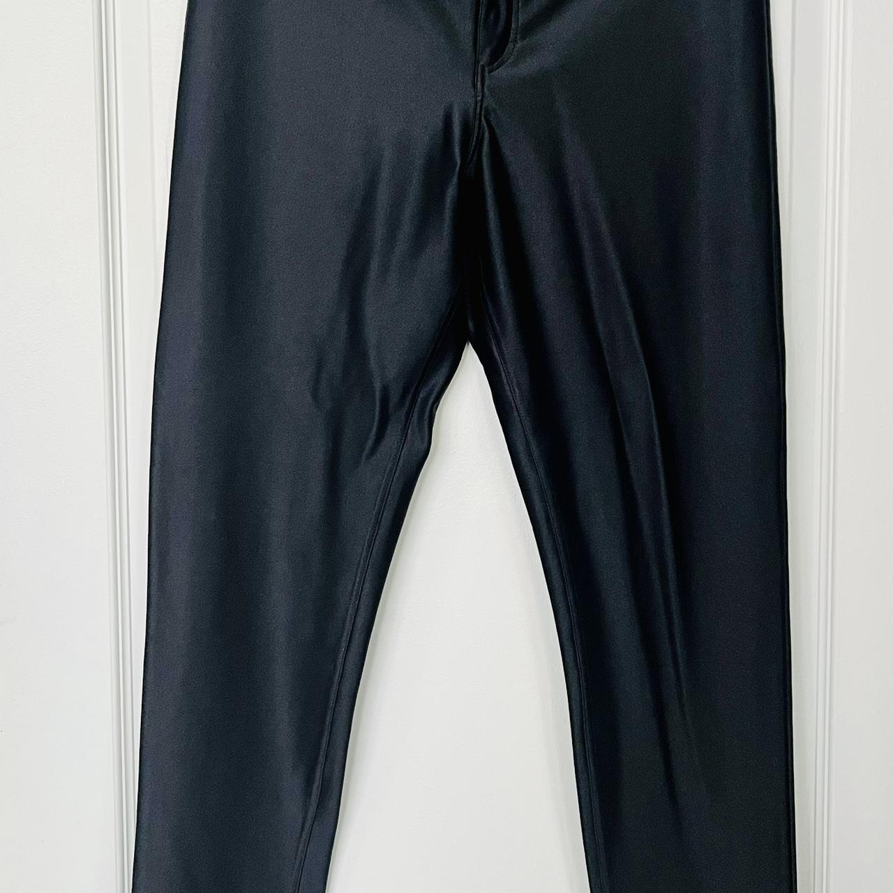 Product Ongehoorzaamheid eindpunt DIVIDED H&M Pants sz L Black shiny pants /... - Depop